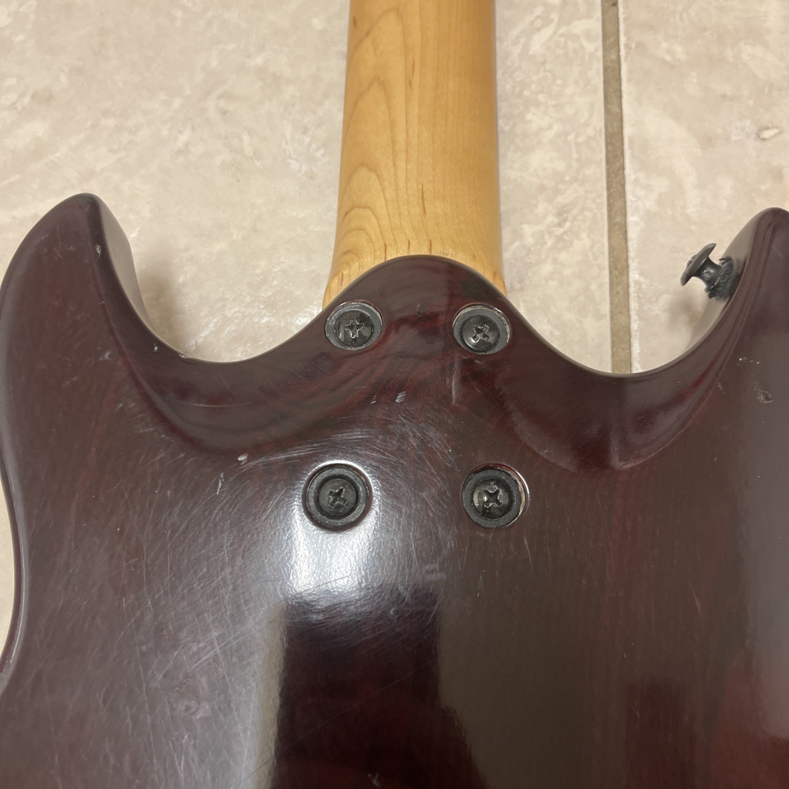 Vintage Vantage VS Electric Sunburst Guitar
