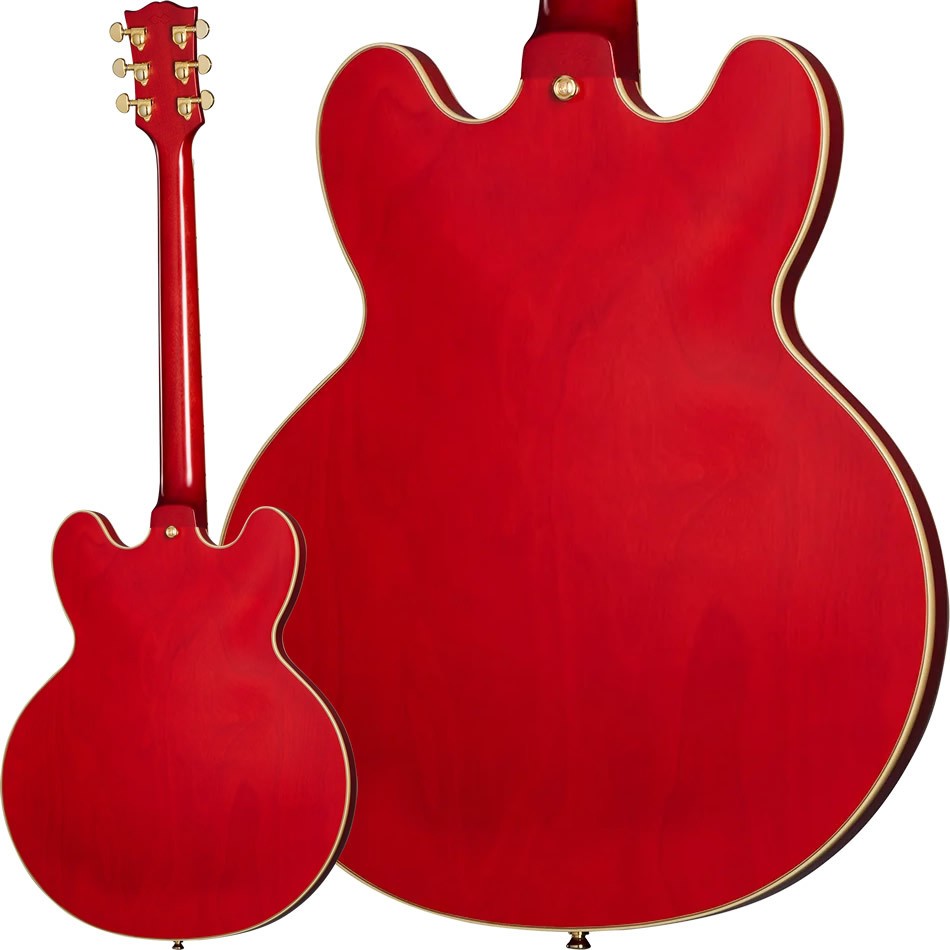 Epiphone Inspired by Gibson Custom 1959 ES-355 Cherry Red Headstock Model
