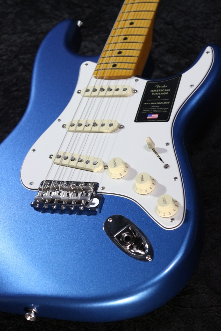 Fender American II 1973 Stratocaster Lake Placid Blue #V16167 *Ky381