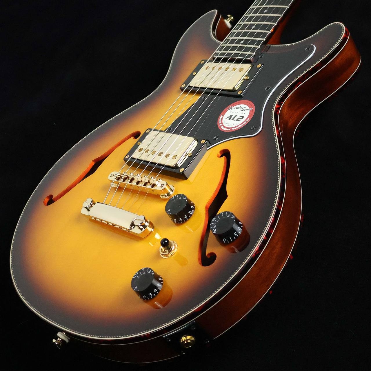 Seventy Seven Guitars ALBATROSS-JAZZ-JT SB S/N: SS25185 Semi-Acoustic Guitar