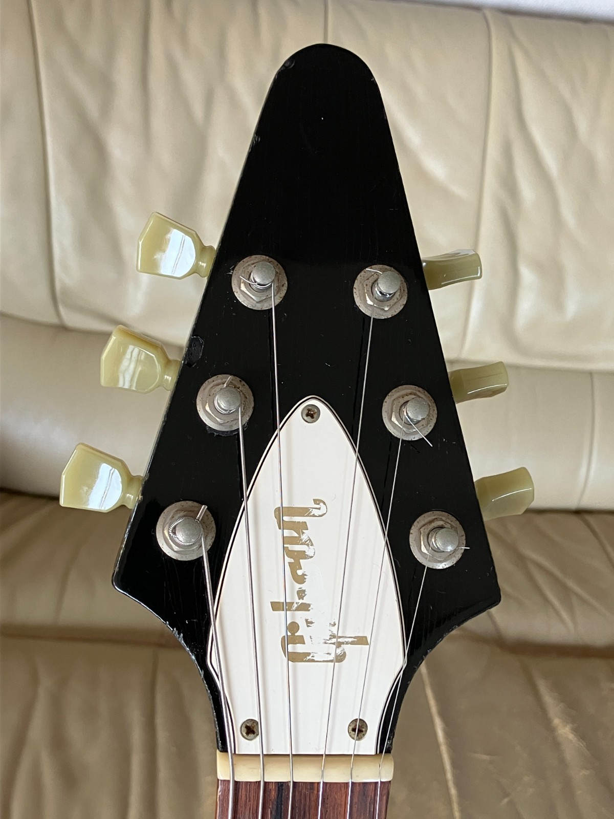 1996 Gibson Flying V Ebony Black with original hard case Used electric guitar