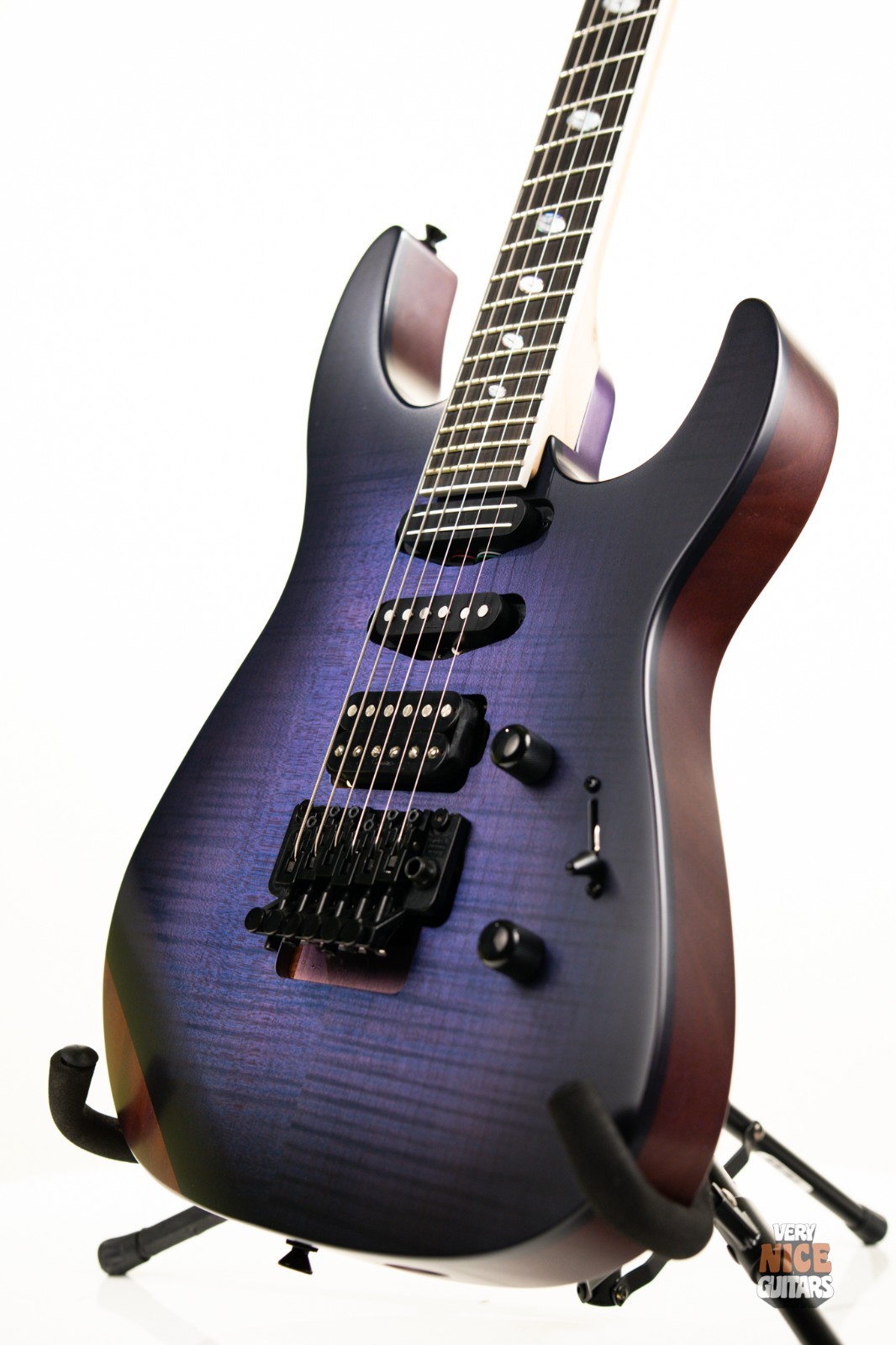 Caparison Dellinger Prototype Twilight Purple