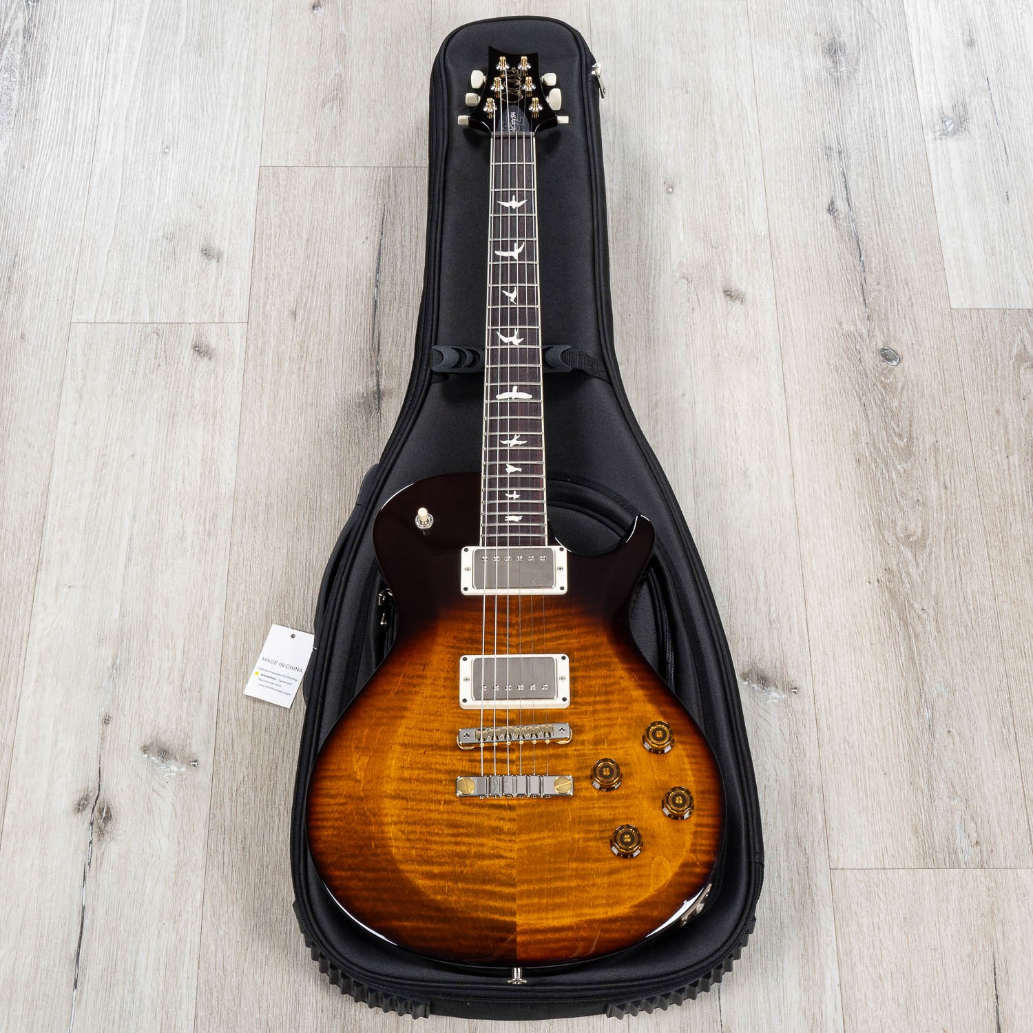 PRS Paul Reed Smith S2 McCarty 594 Singlecut Guitar, USA Pickups, Black Amber