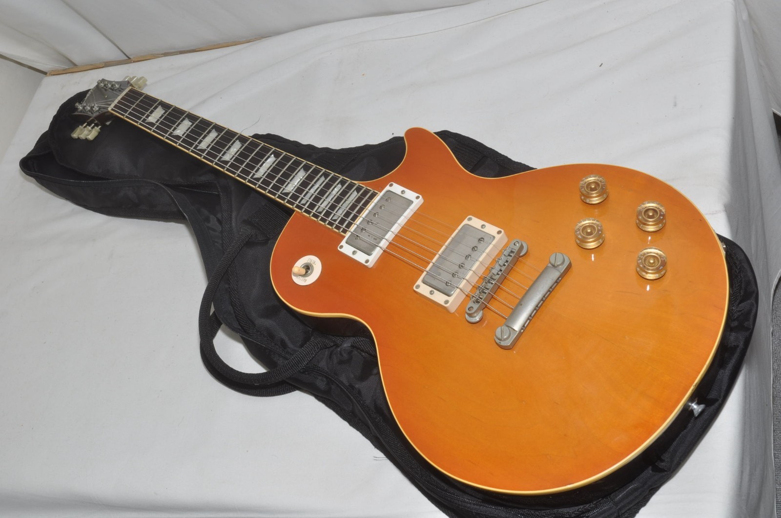 Orville Les Paul Standard Lemon Drop Electric Guitar Ref No 7698