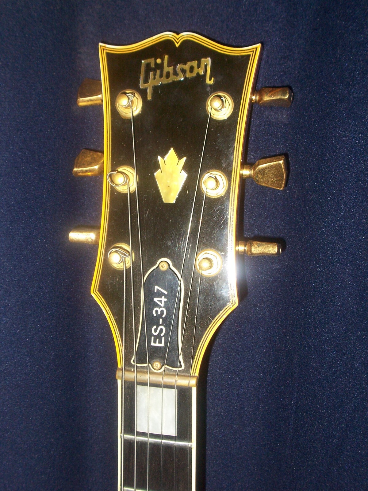 GIBSON ES347 ALL ORGINAL RARE 1980 VERY WELL MAINTAINED w/CASE- GOLD HARDWARE –