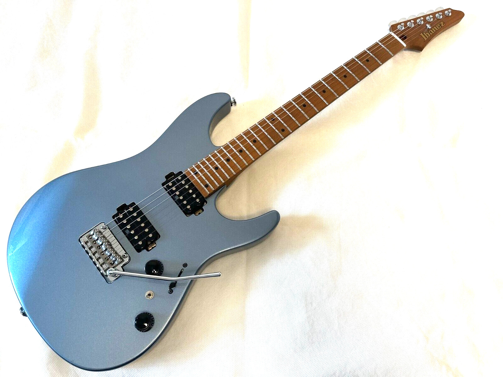 Ibanez Prestige AZ2402 Guitar Ice Blue Metallic Made in Japan