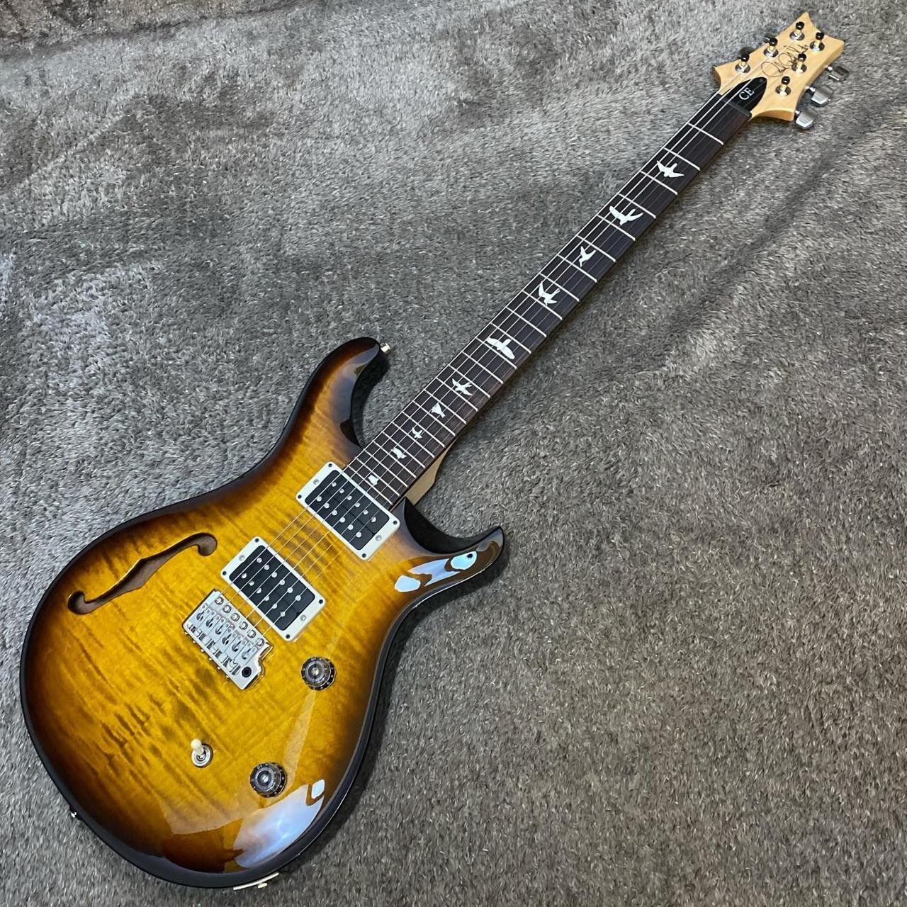 Paul Reed Smith (prs) CE24 SEMI-HOLLOW Black Amber Used Electric Guitar [AUTH]
