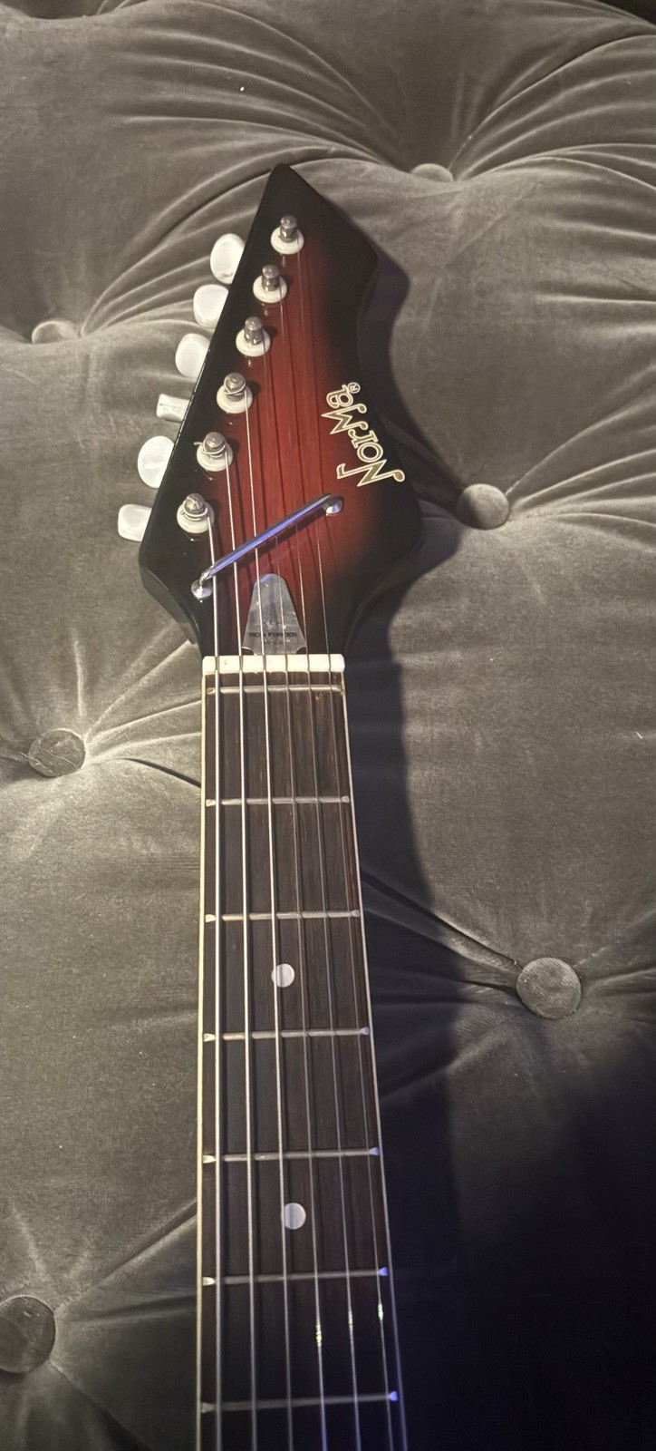 Vintage Norma EG 405-2 Electric Guitar – Red Sunburst