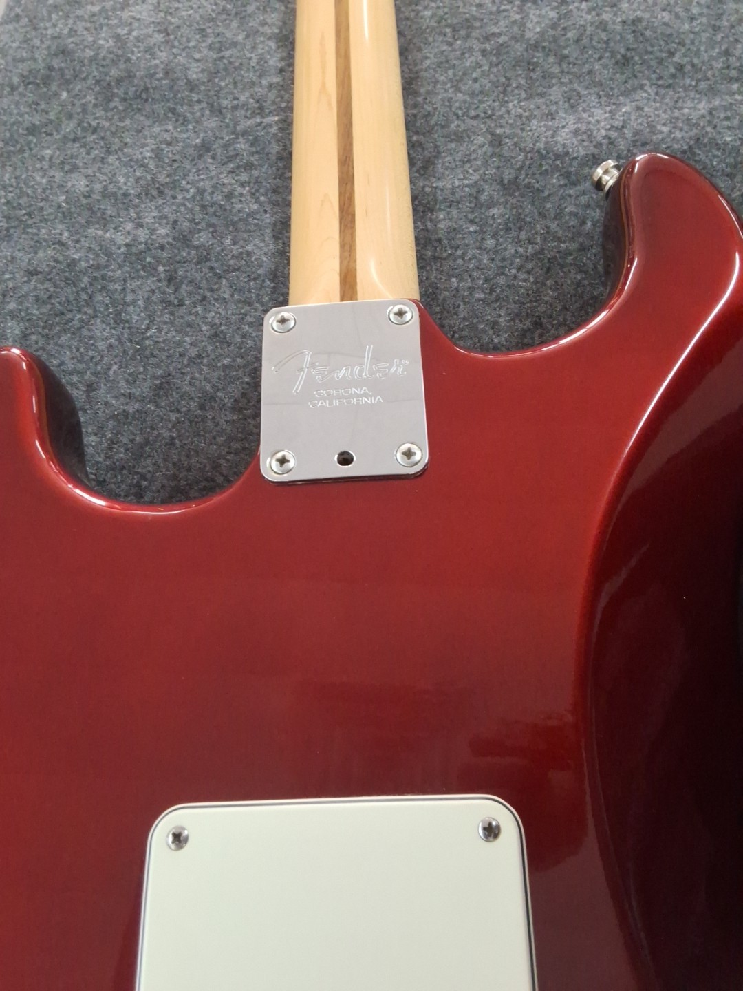 2003 Fender Stratocaster Maple Mexico Fat Red Wine
