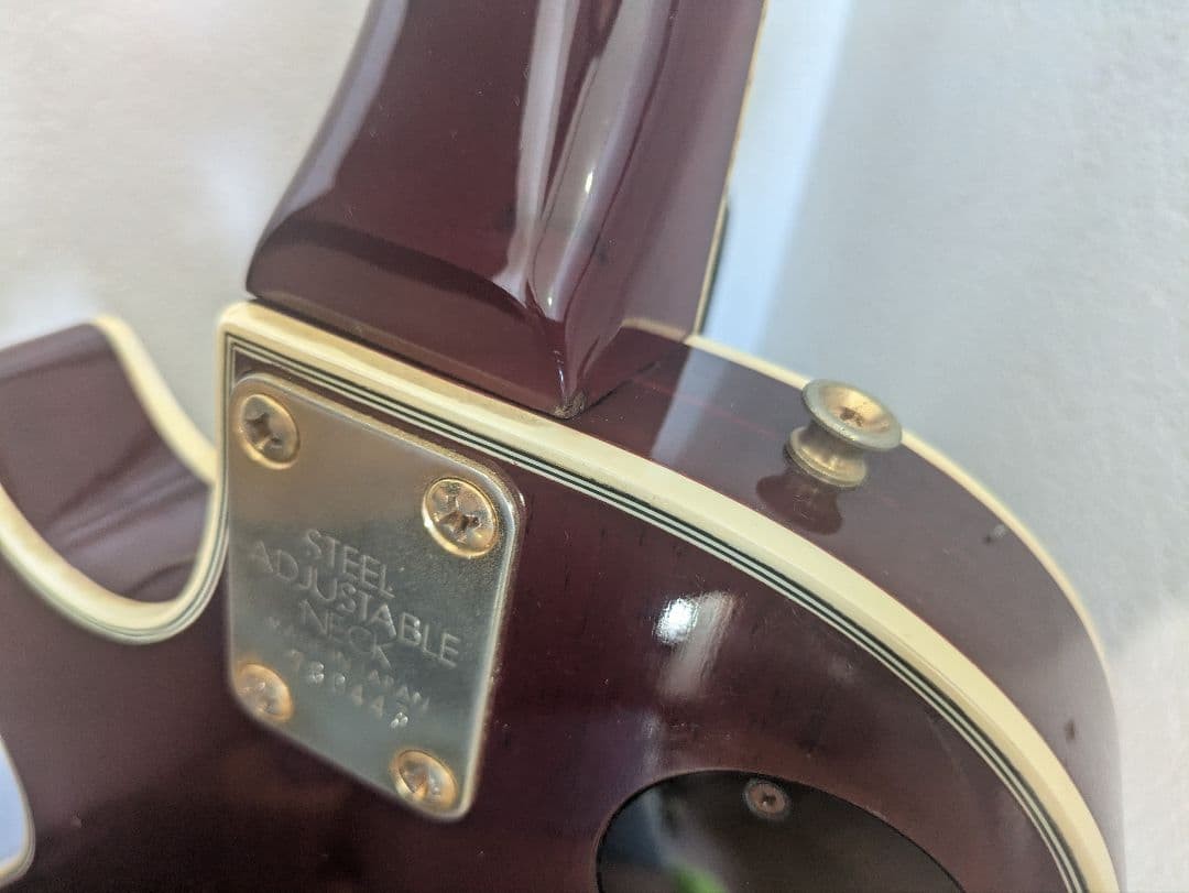 Aria Pro II Les Paul Custom 76 Wine Red Safe packing!