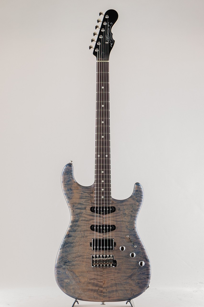 Momose MC1-CTM/FT/R Blue Purple VGR Handmade Guitar, Limited Edition, Used