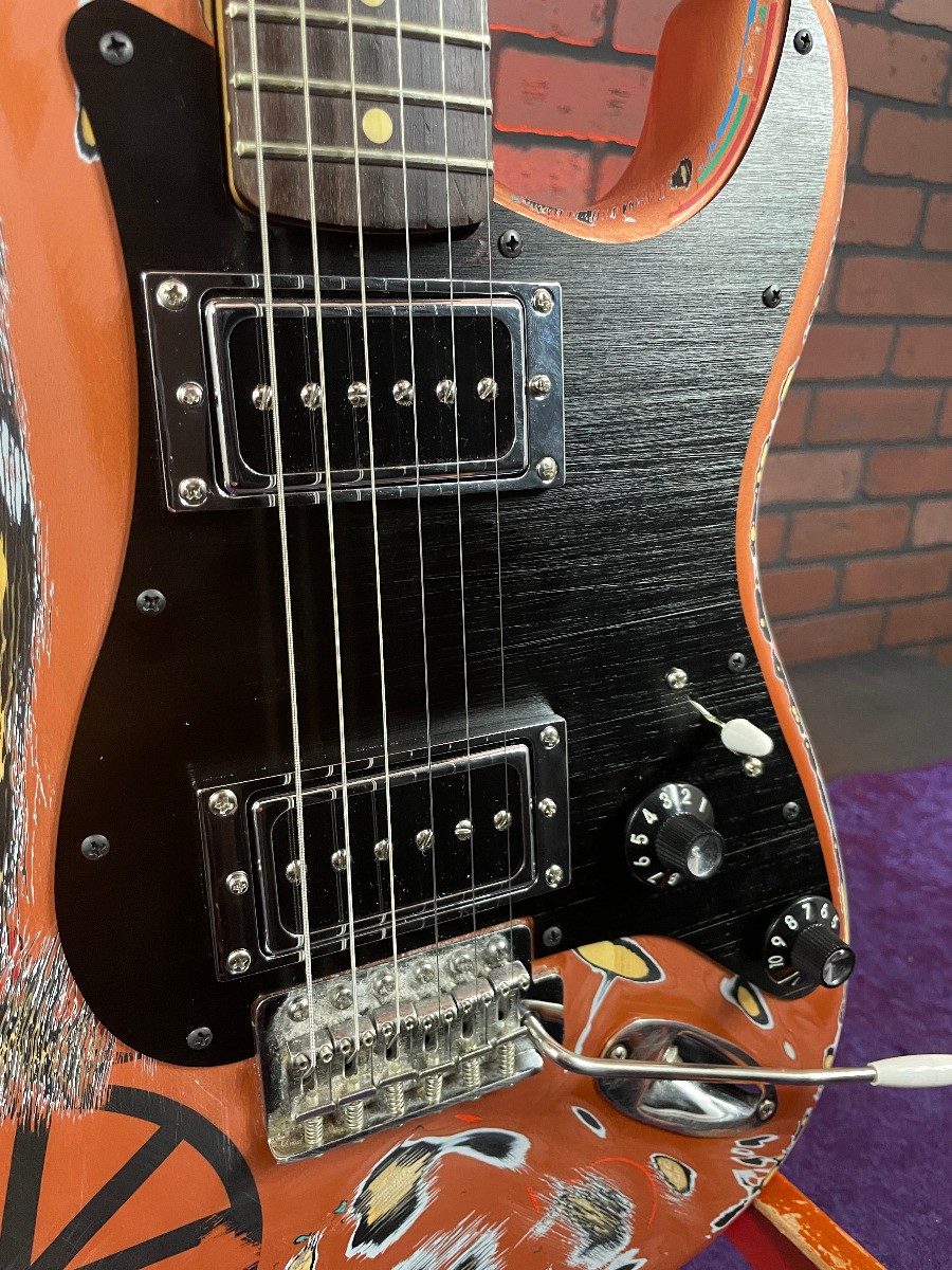 TGF Chop Shop Partscaster Custom Relic Electric Guitar w/ Gig Bag