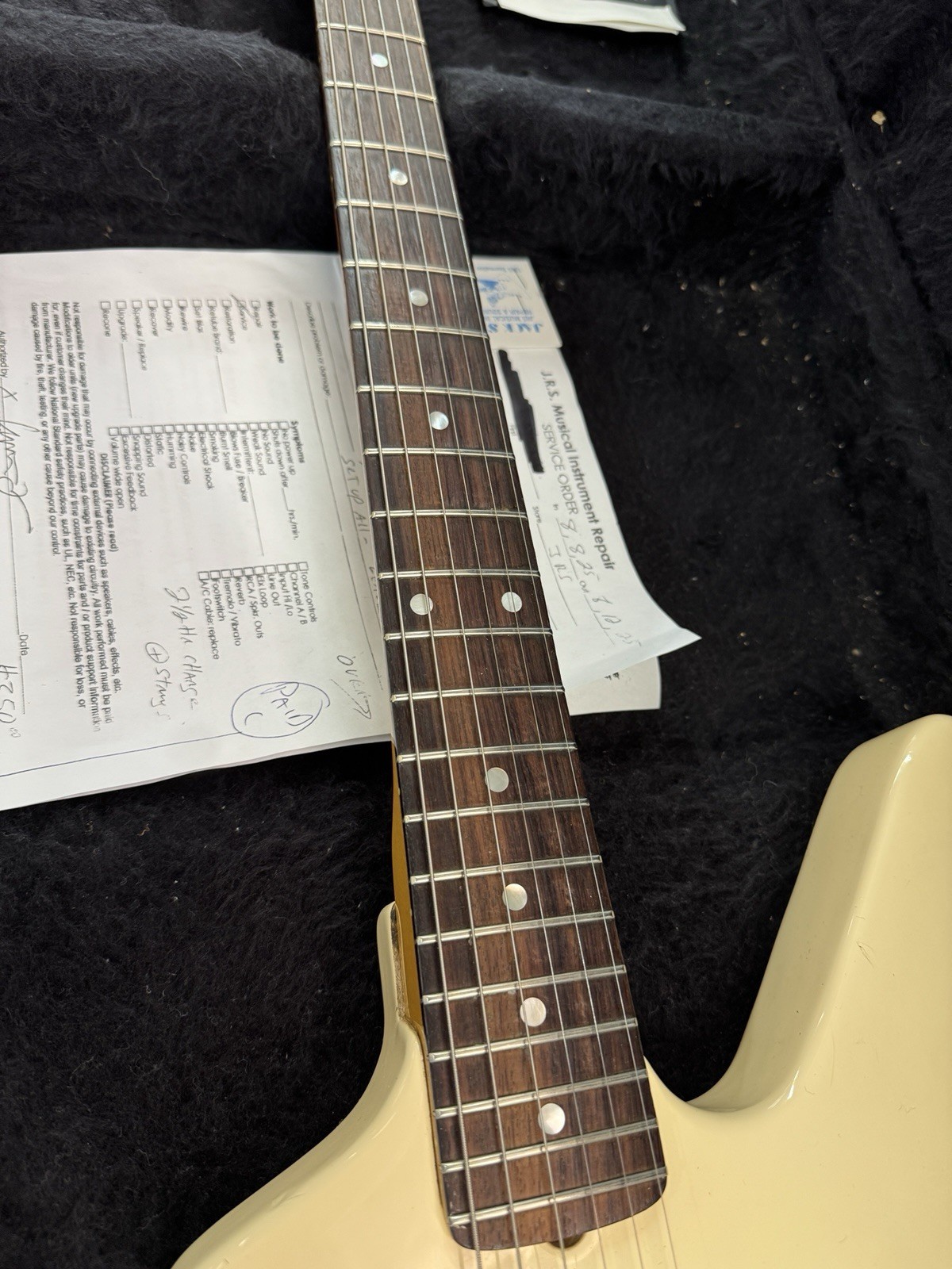 1982 Kramer Voyager Electric Guitar w/ Original Case, Strap, Low Serial #