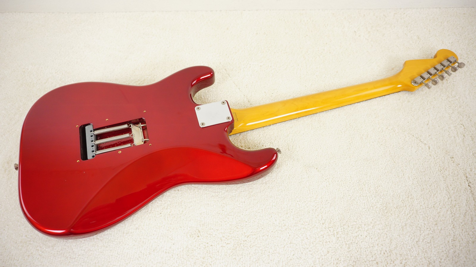 Fender Japan ST-62 Stratocaster Candy Apple Red Matching Headstock 2002–2004