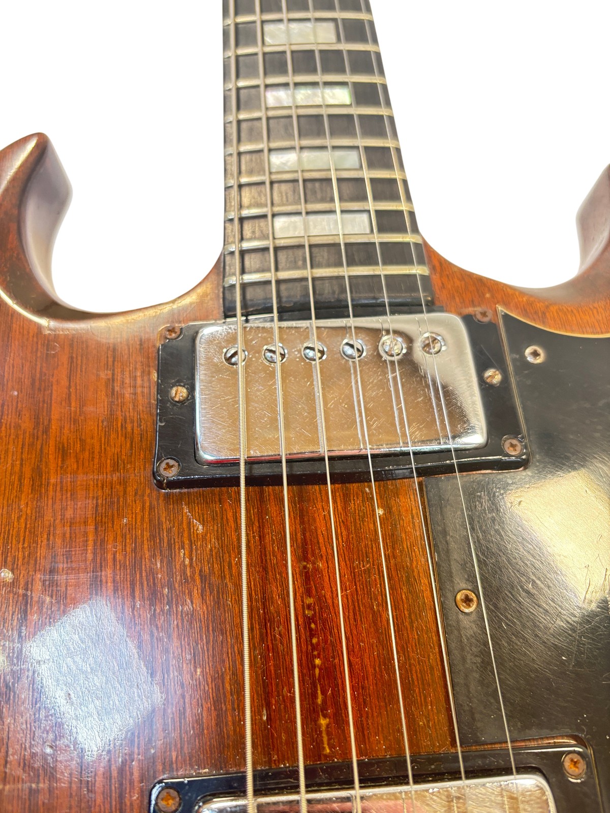 Gibson 1970’s SG Standard Right-Handed 6-String Electric Guitar – Walnut Finish