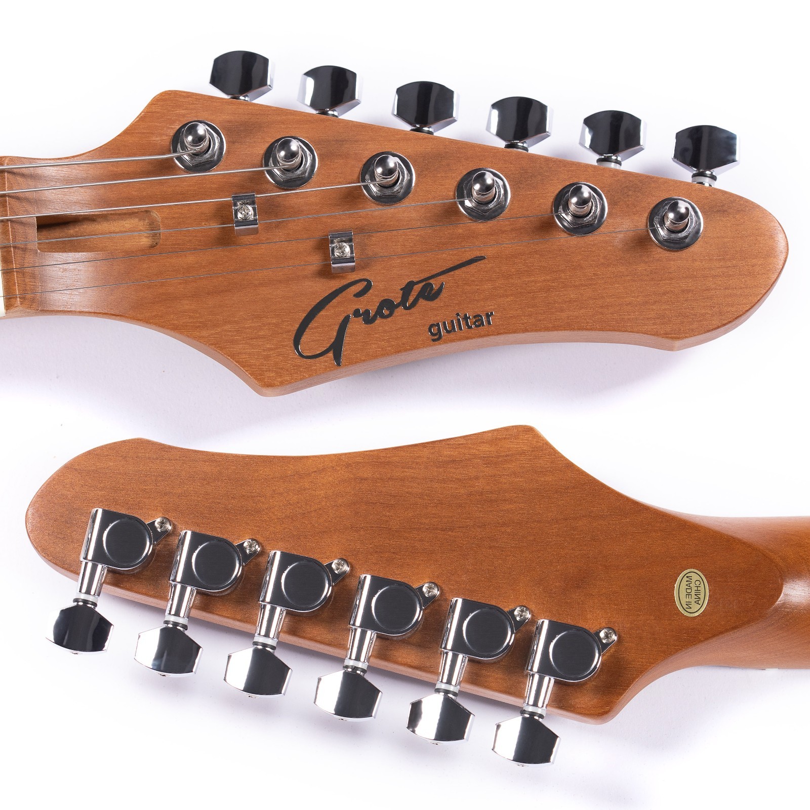 Grote Electric Solid Body Guitar Modern-GST For Beginners (Vintage blonde)