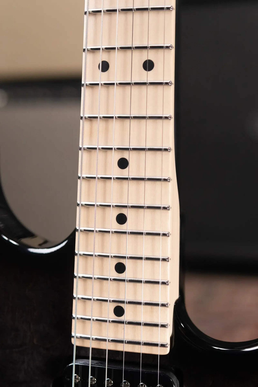 Suhr Standard Thin Burst Limited Edition Electric Guitar – Trans Black with Gig