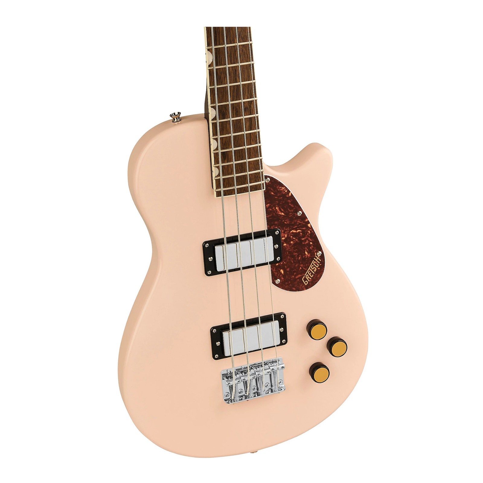 Gretsch Streamliner Jet Club Bass Single-Cut Body Shape (Shell Pink)