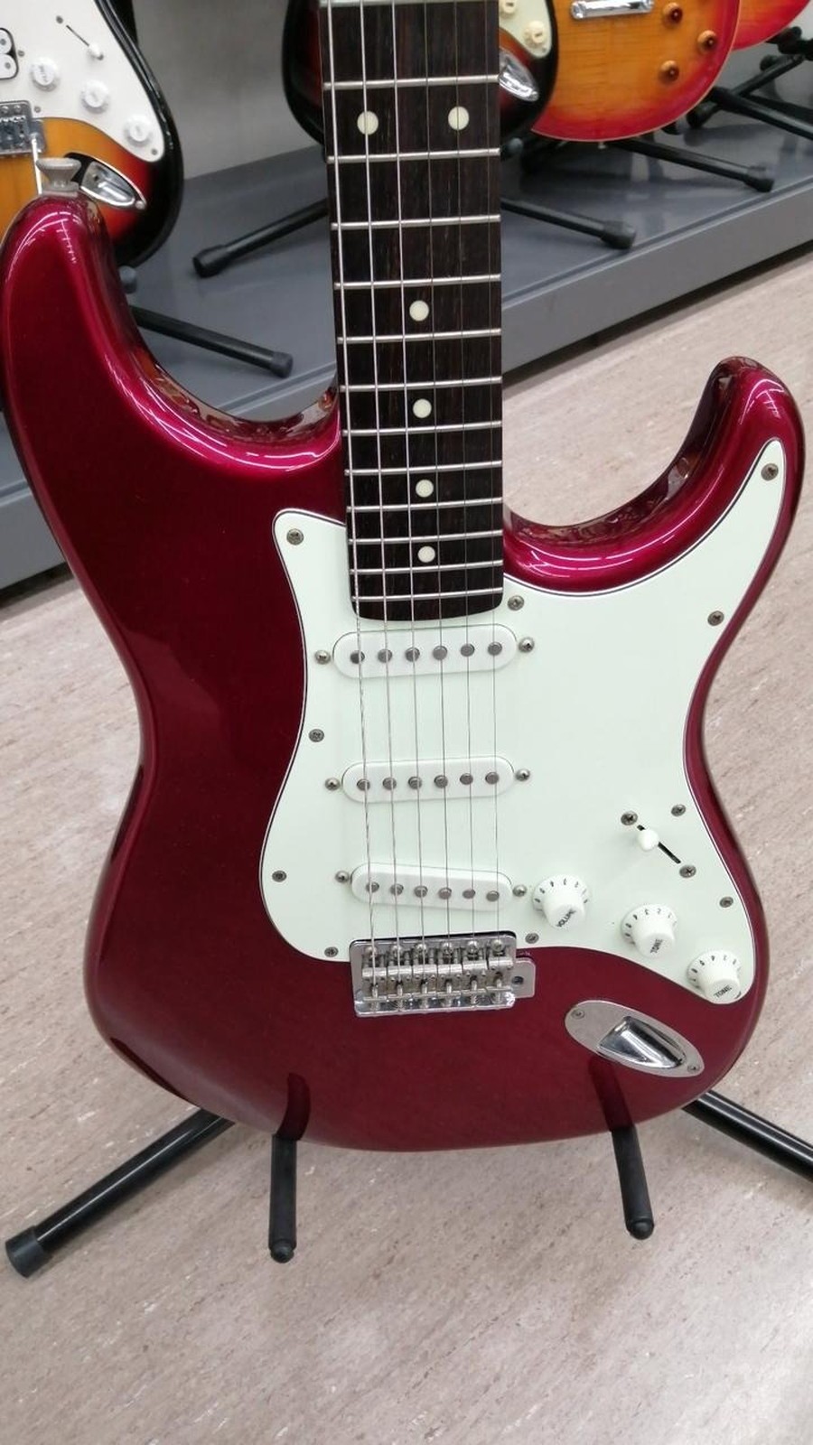 GRASSROOTS G-SE-50R Used Basswood body Maple neck Rosewood fingerboard Red