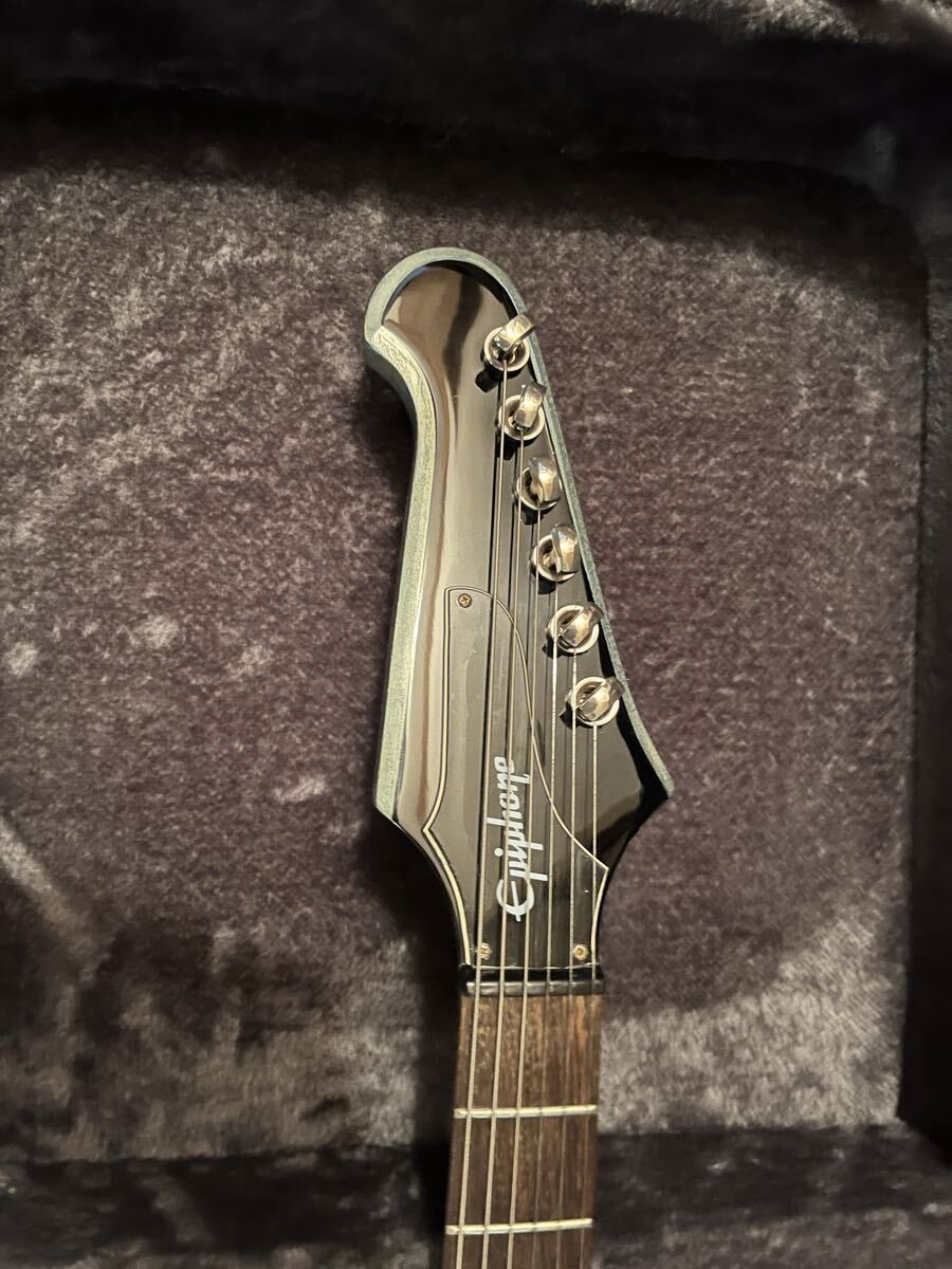 Epiphone Firebird Studio Pelham Blue Limited Edition with Hard Case