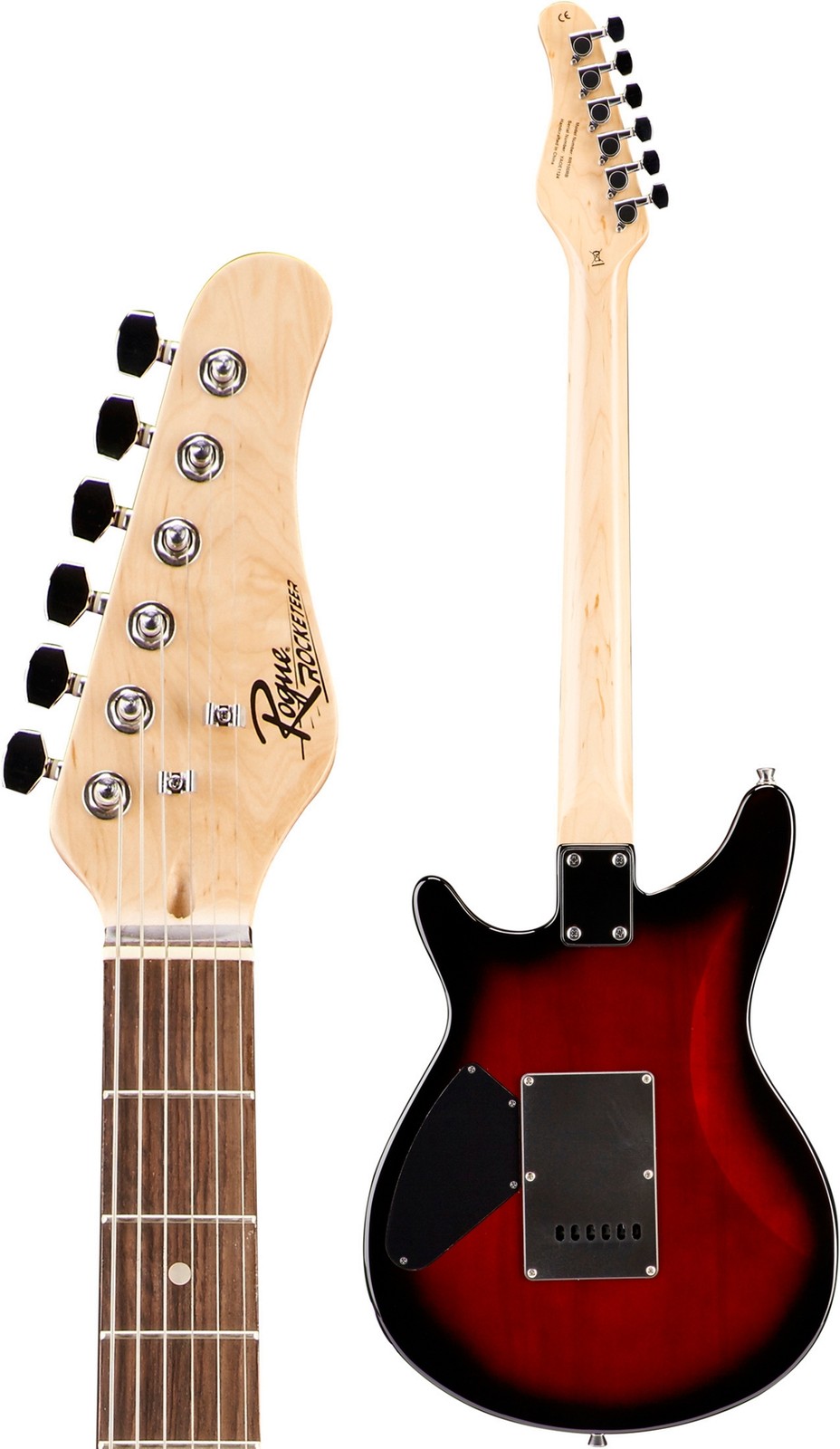 Rogue Rocketeer Electric Guitar Pack Red Burst