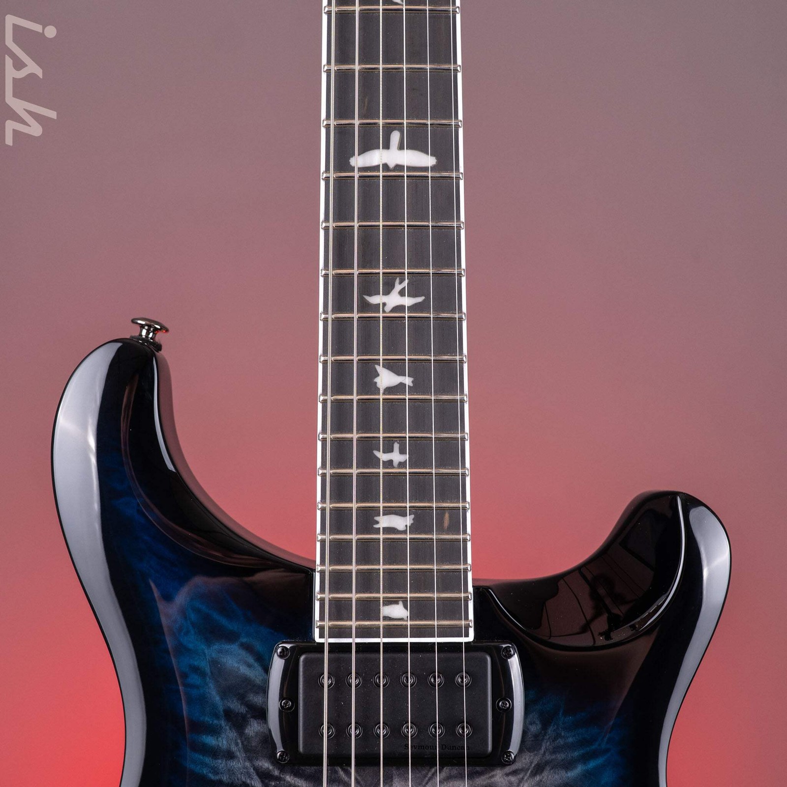 PRS SE Mark Holcomb Holcomb Blue Burst