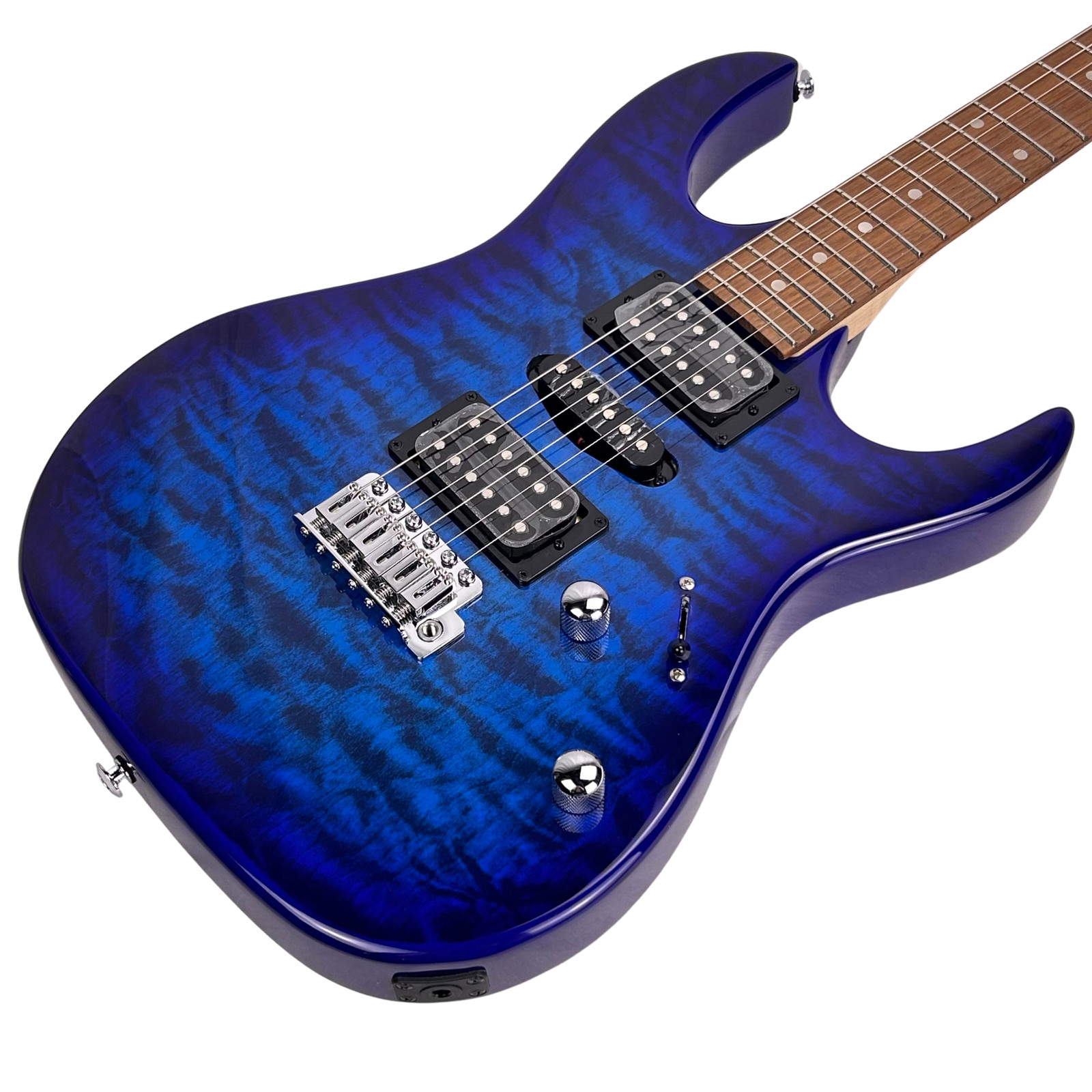 Ibanez GRX70QA RG Gio Electric Transparent Blue Burst