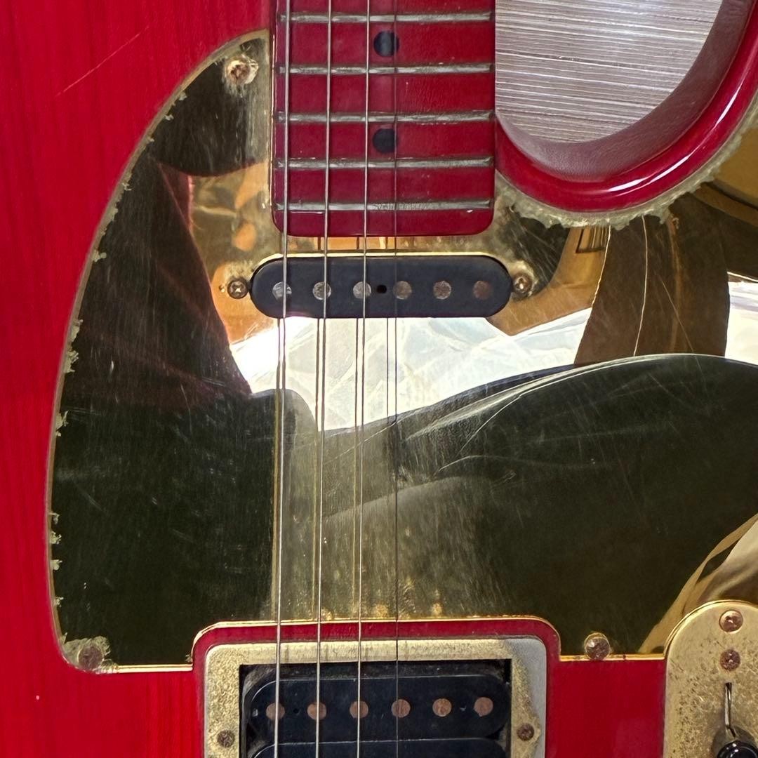 Electric Guitar Bill Lawrence BKIM-60G Kaori Model 1990 Red Gold MIJ