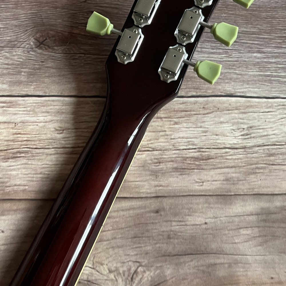 Dark Wine Red Electric Guitar Mini Small Pickups ABR bridge Stainless Frets