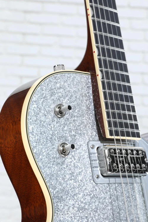 Gretsch G6129T-59 Vintage Select Edition ’59 Duo Jet – Silver Sparkle