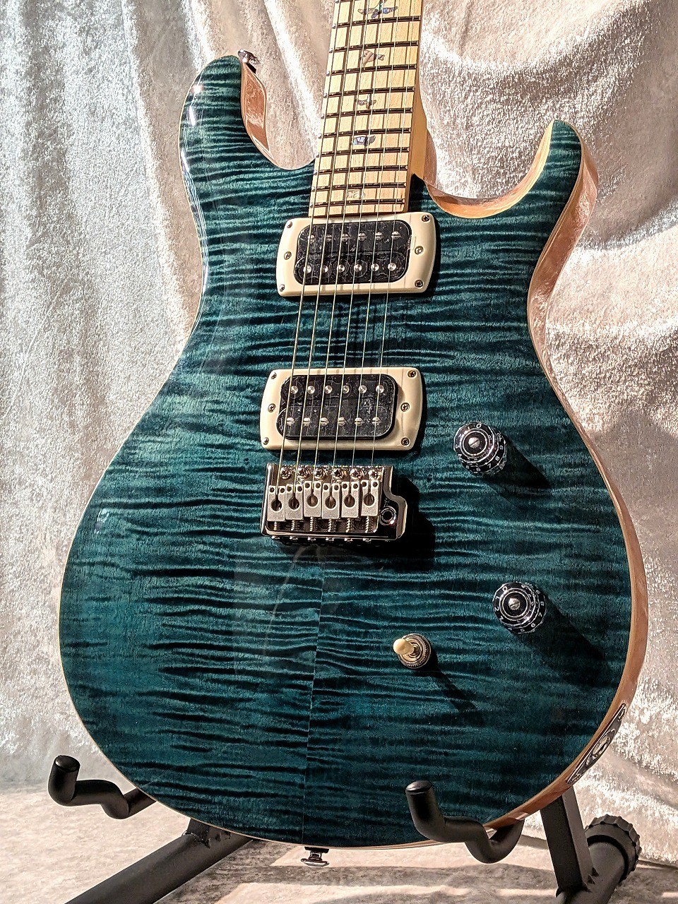 Paul Reed Smith Prs Se Ce24 Maple Top / Fb -Slate Blue – #H066947 *Rf576