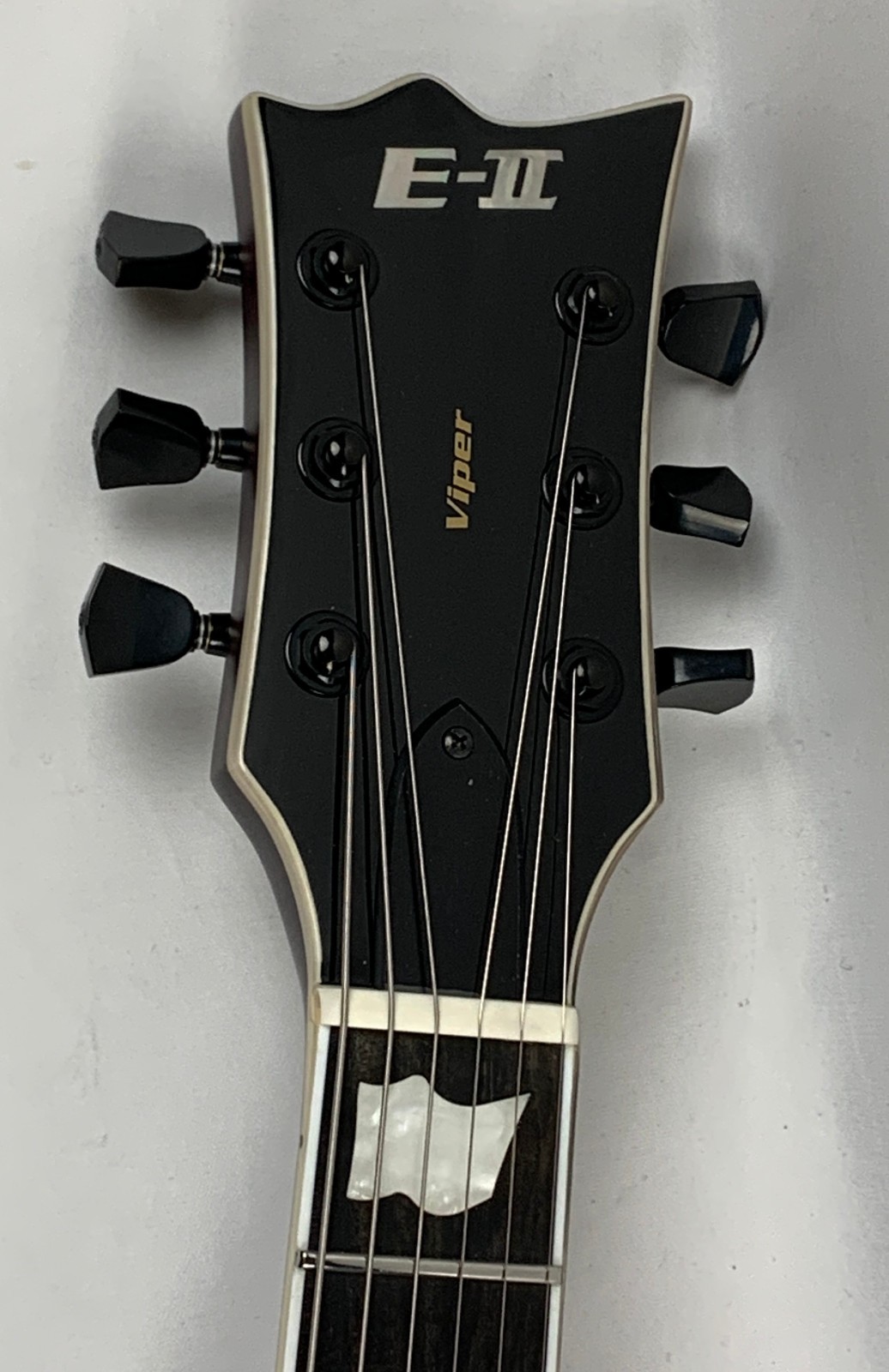 ESP E-II Viper Electric Guitar See Thru Black Cherry + ESP Case – B-Stock – EII