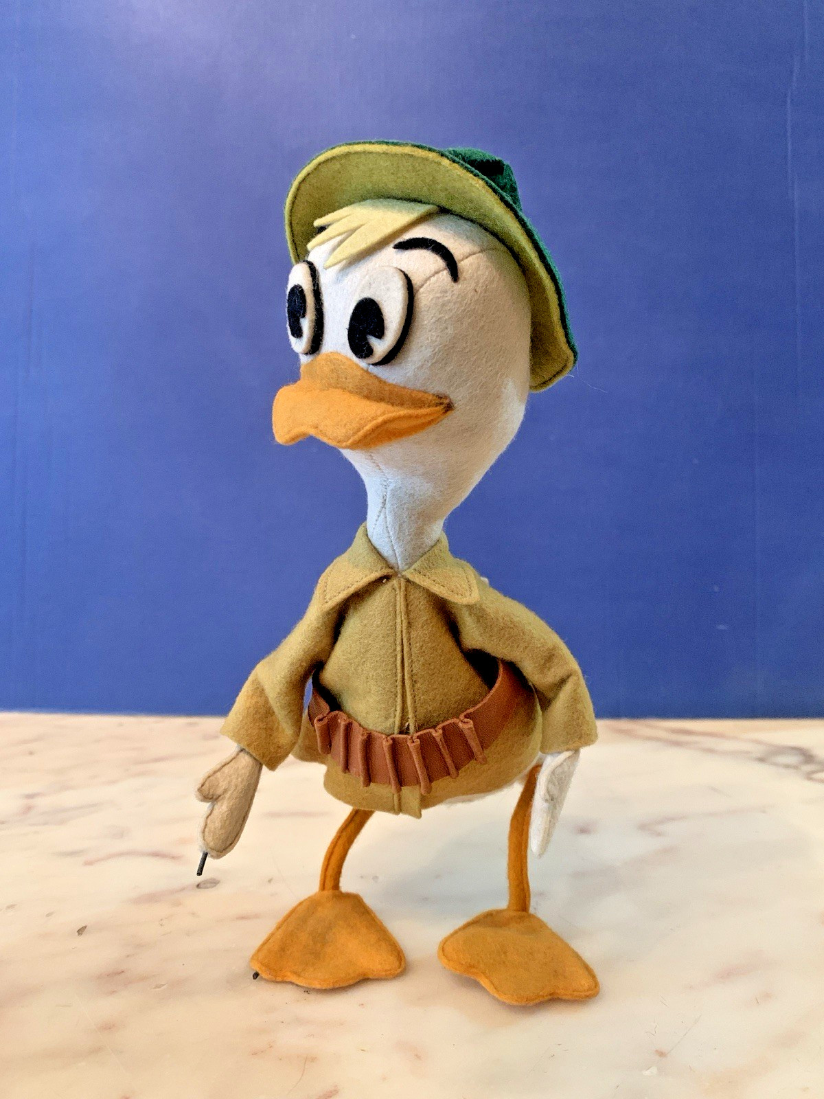 VINTAGE TOY DOLL DUCK LENCI pannolenci felt DISNEY CRESBA 1960s made in Italy