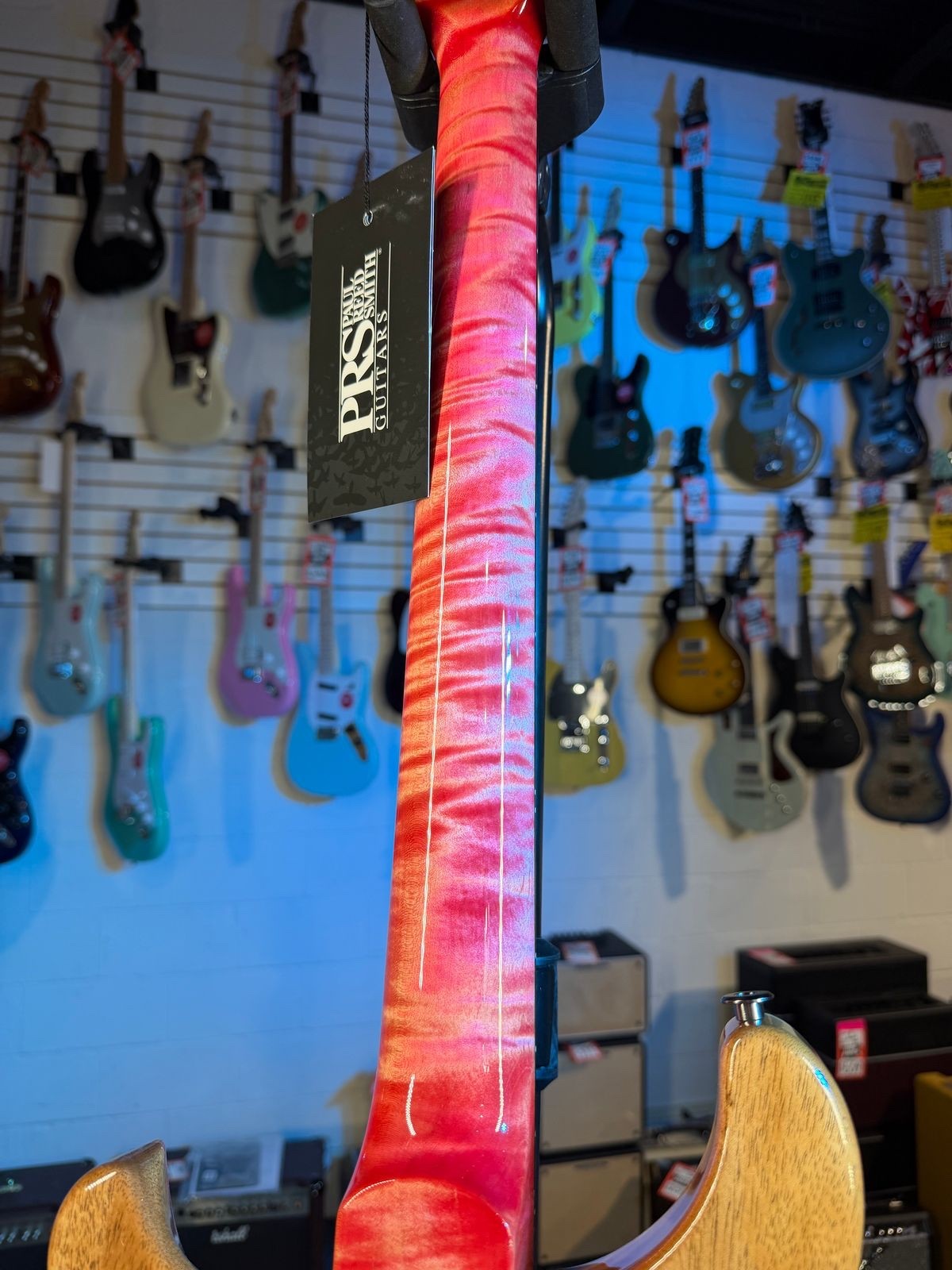 PRS Limited Custom 24-08 Stained Neck – Private Stock Salmon #539, Ziricote