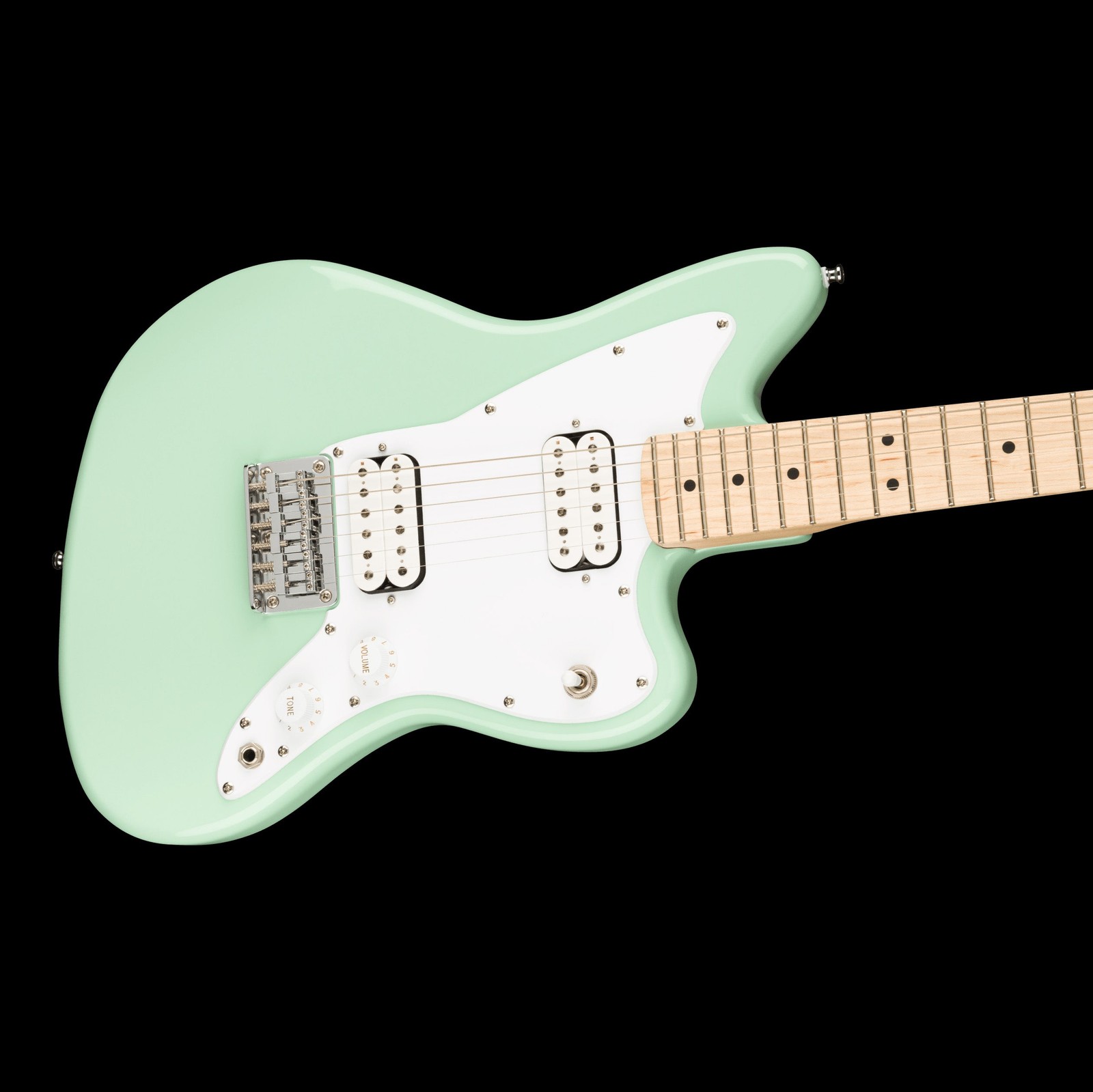Squier Mini Jazzmaster HH Surf Green Electric Guitar