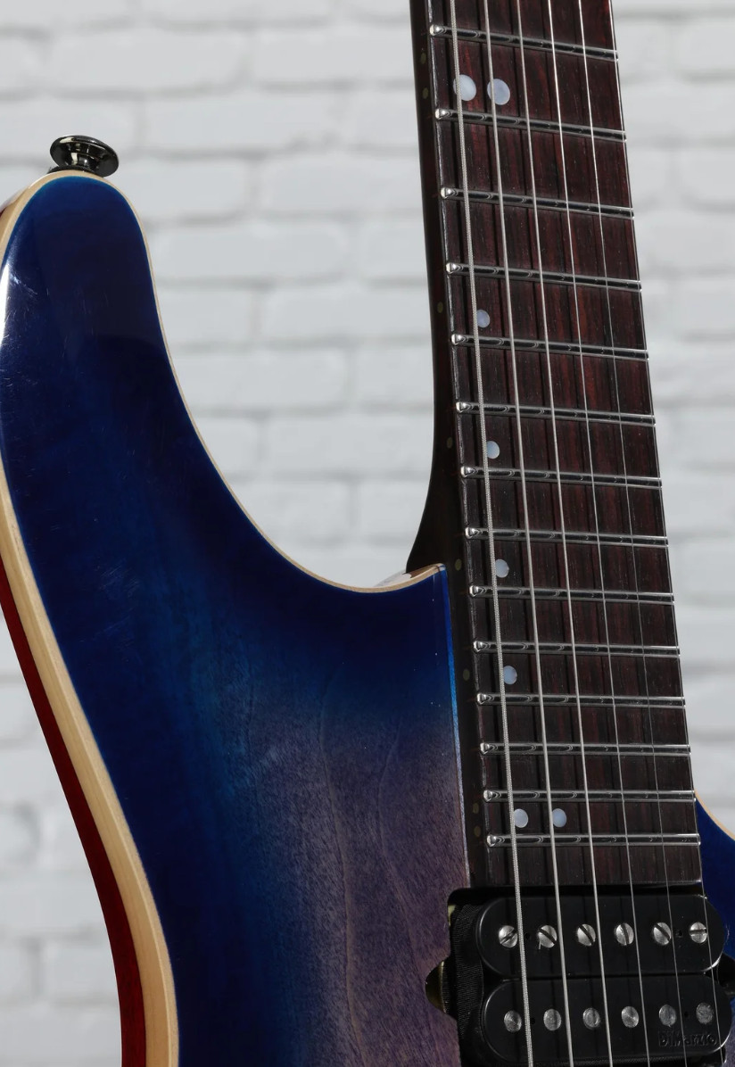 Ibanez Premium S1070PBZ Electric Guitar – Cerulean Blue Burst
