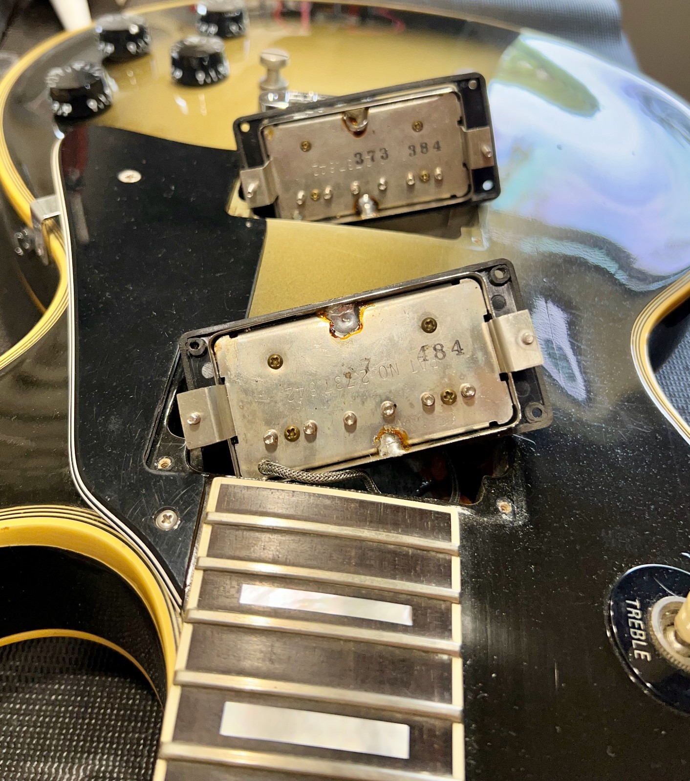 1984 Gibson Les Paul Custom Silverburst