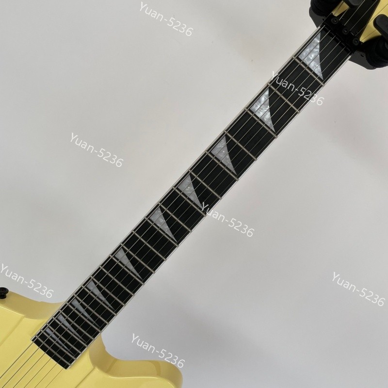 Solid Body Electric Guitar Cream FR Bridge Rounded Stainless Fret H Pickups