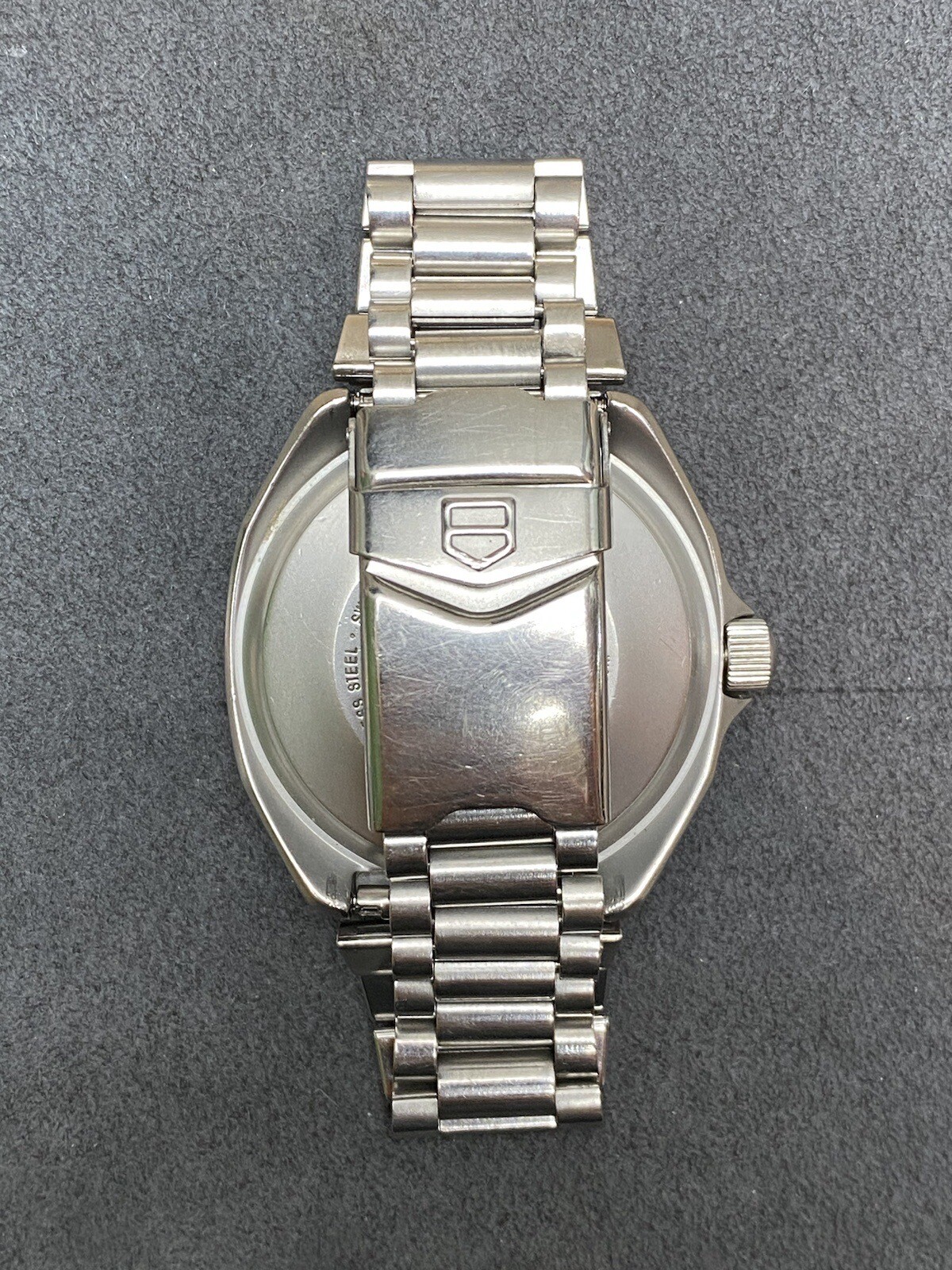 👍TAG HEUER 840.006 Super Pro Auto Black 844 Submarine Dive Watch WS2110-2