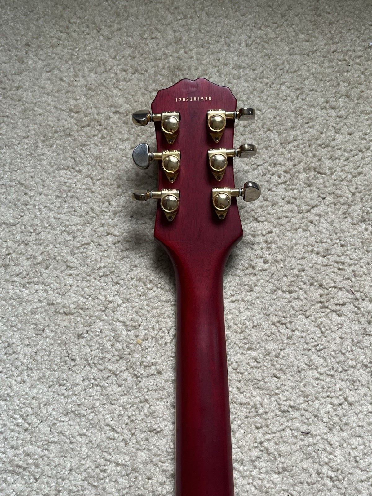 Epiphone Les Paul Custom Prophecy Plus GX With Upgraded Parts and Hard Case
