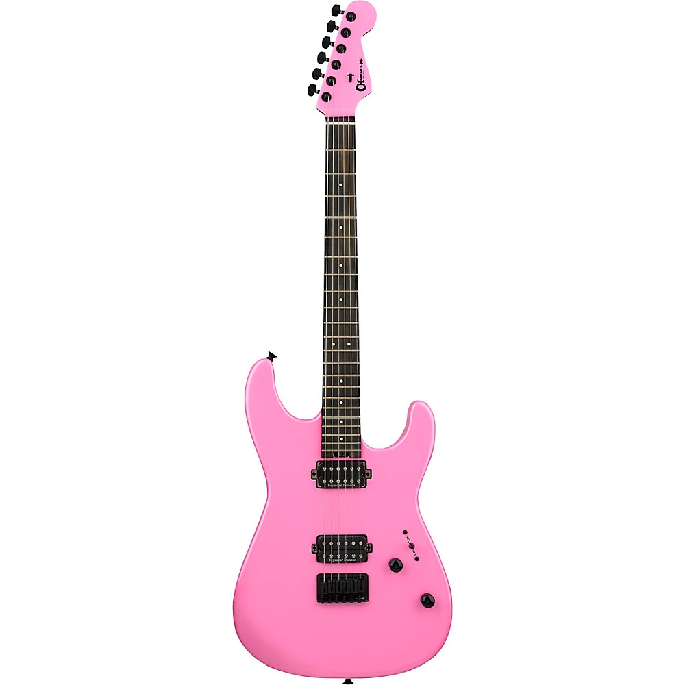 Charvel ProMod Plus SanDimas Style 1 HH HT E Electric Guitar Platinum Pink