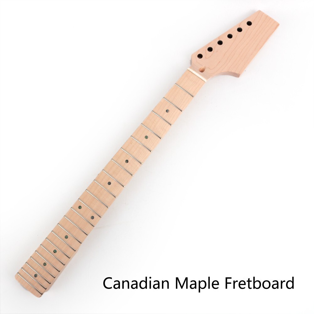 DIY electric TL guitar kits canadian maple neck mahogany body flat headstock