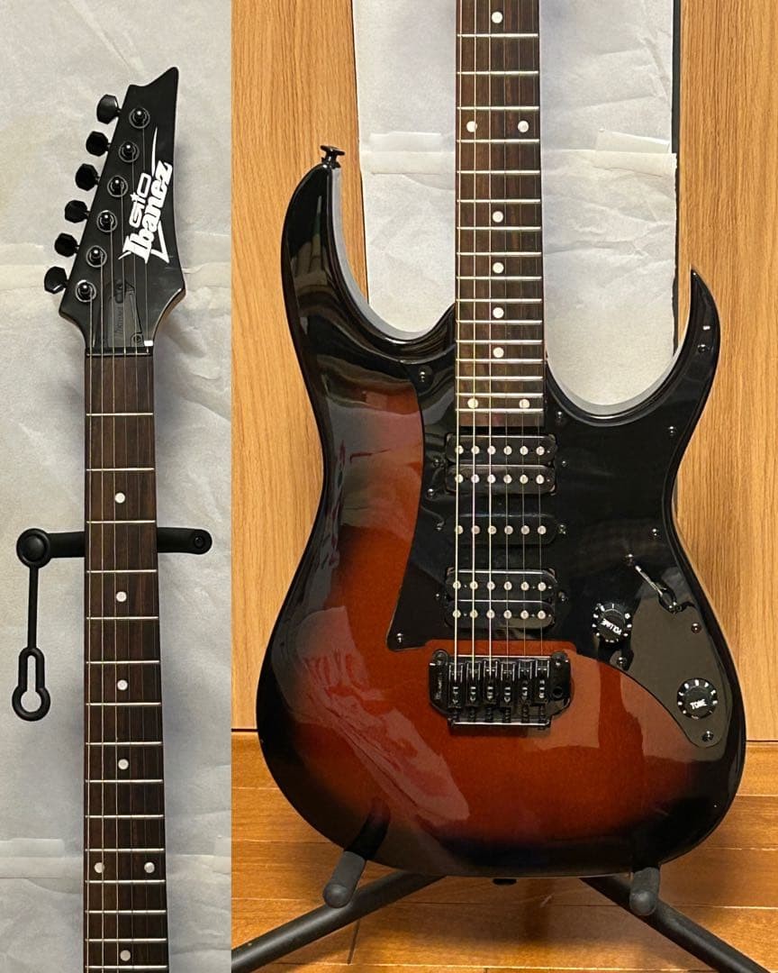 Very good condition Ibanez GIO GRG170DX HSH with genuine GB in good working