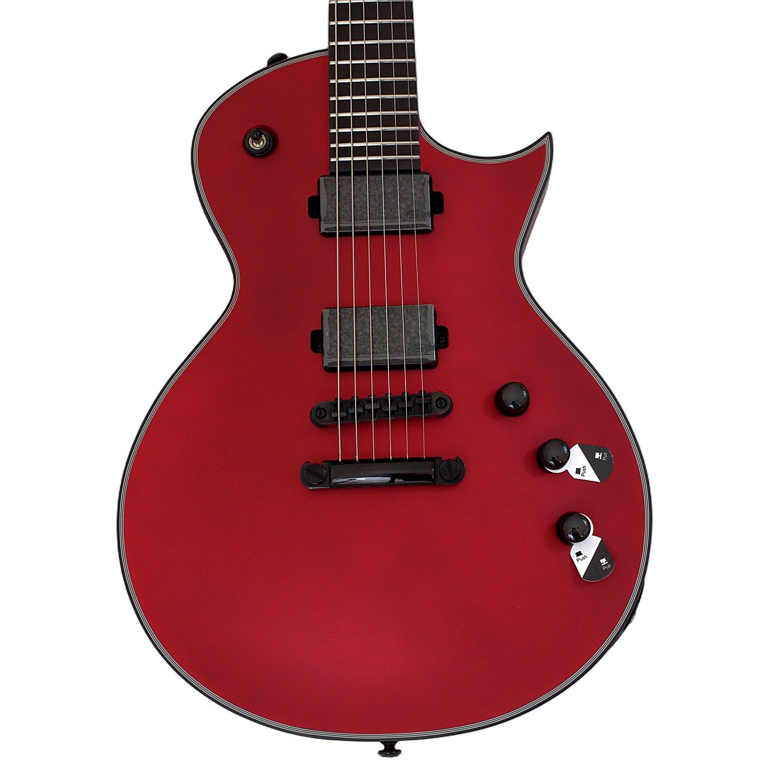 ESP LTD EC-1000 CANDY APPLE RED SATIN guitar B-Stock 0604