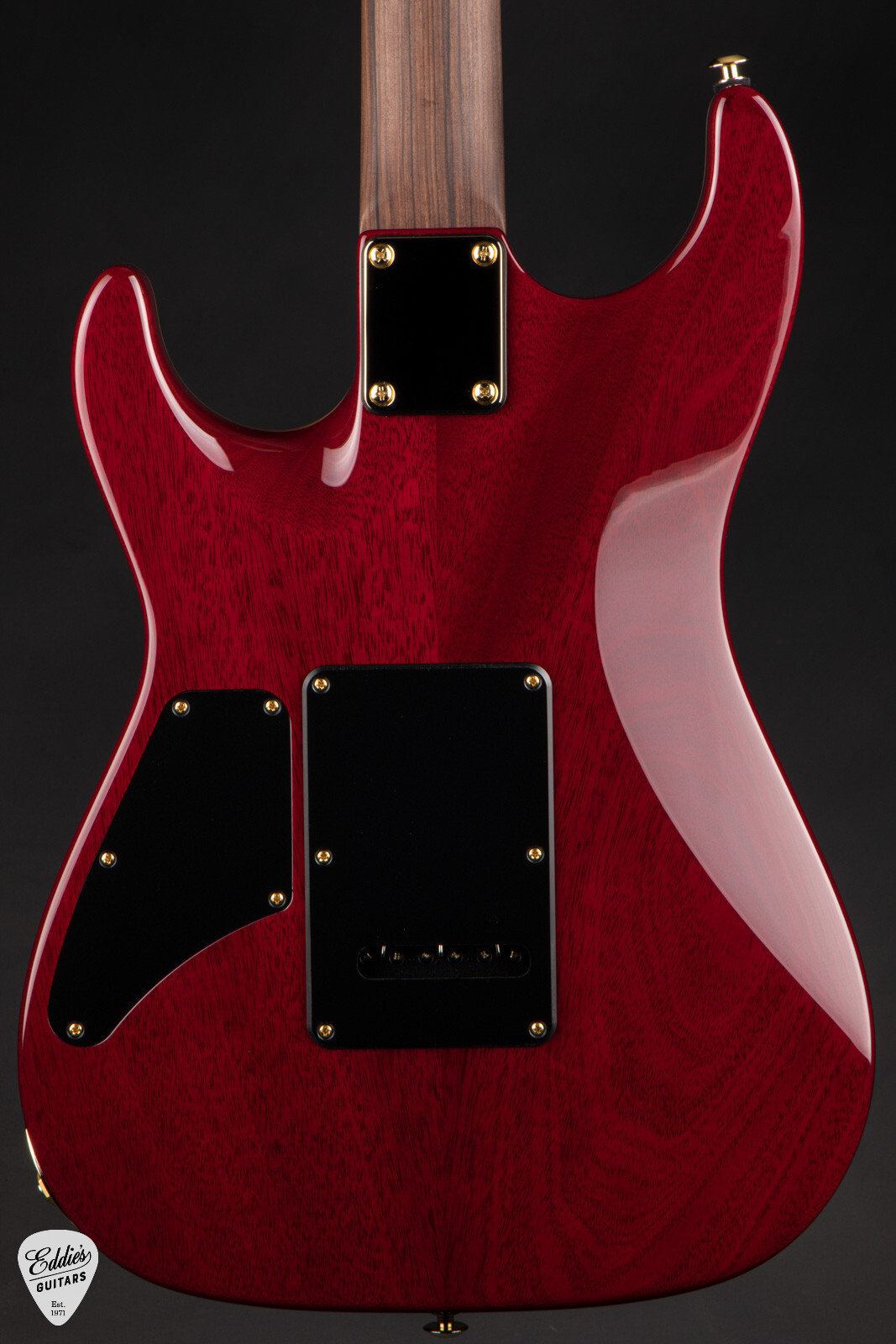Suhr Standard Carve Top Pau Ferro Neck – Trans Burgundy #83206