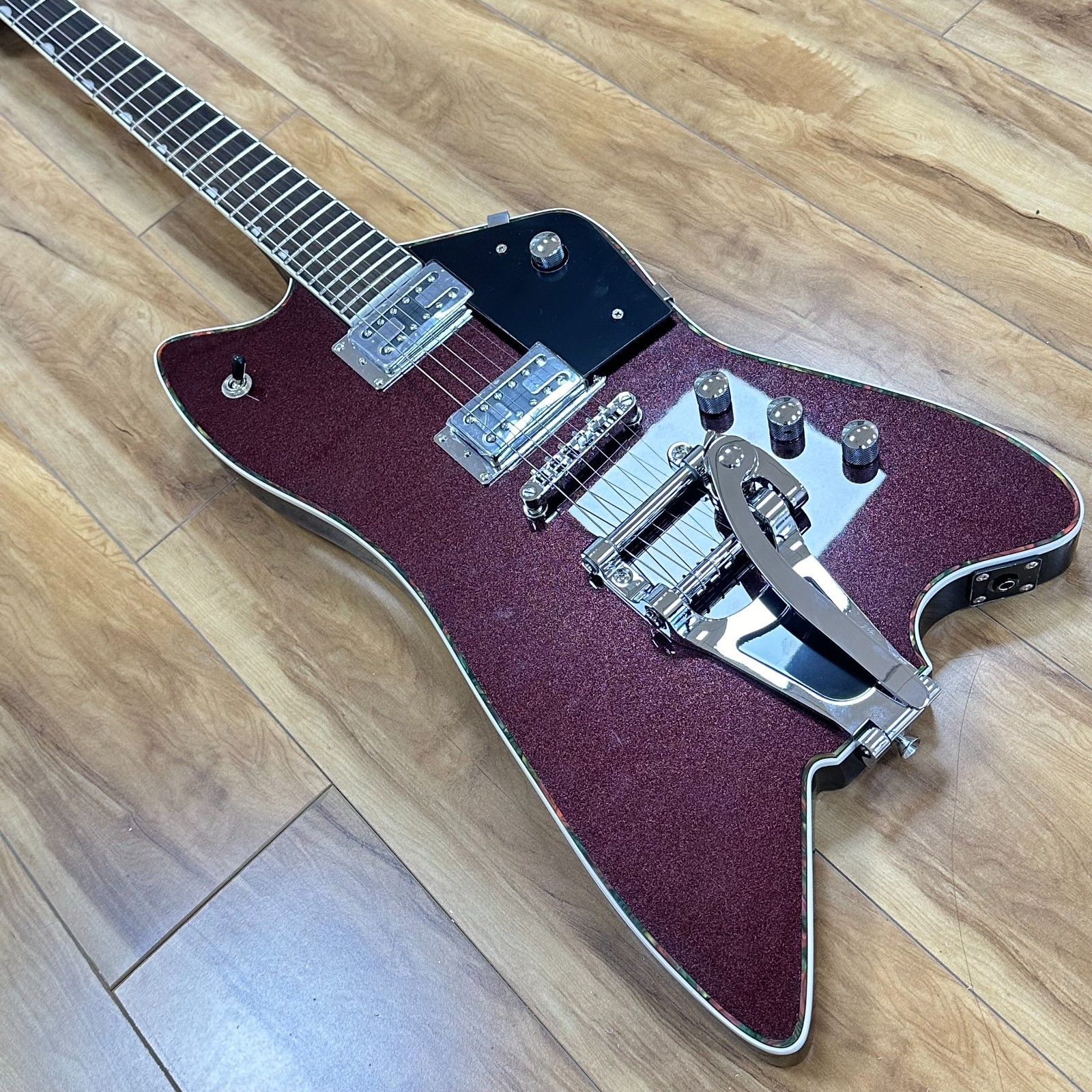 Ship US Limited Edition G6199 Billy-Bo Jupiter Thunderbird – Firebird Red Finish
