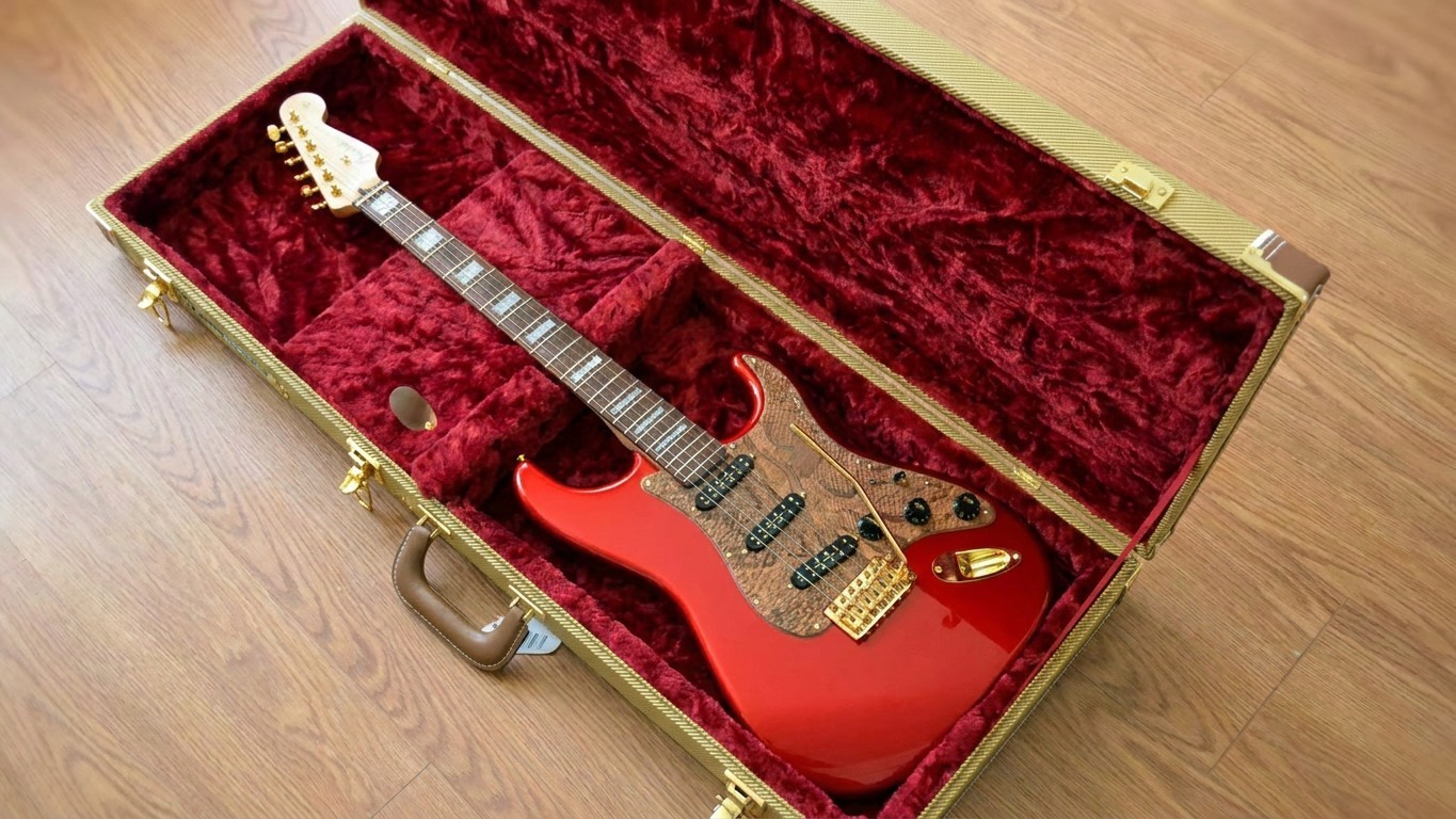 Custom Build Strat-Style HHH-Seymour Duncan Billy Gibbons ‘Red Devil’ Humbuckers