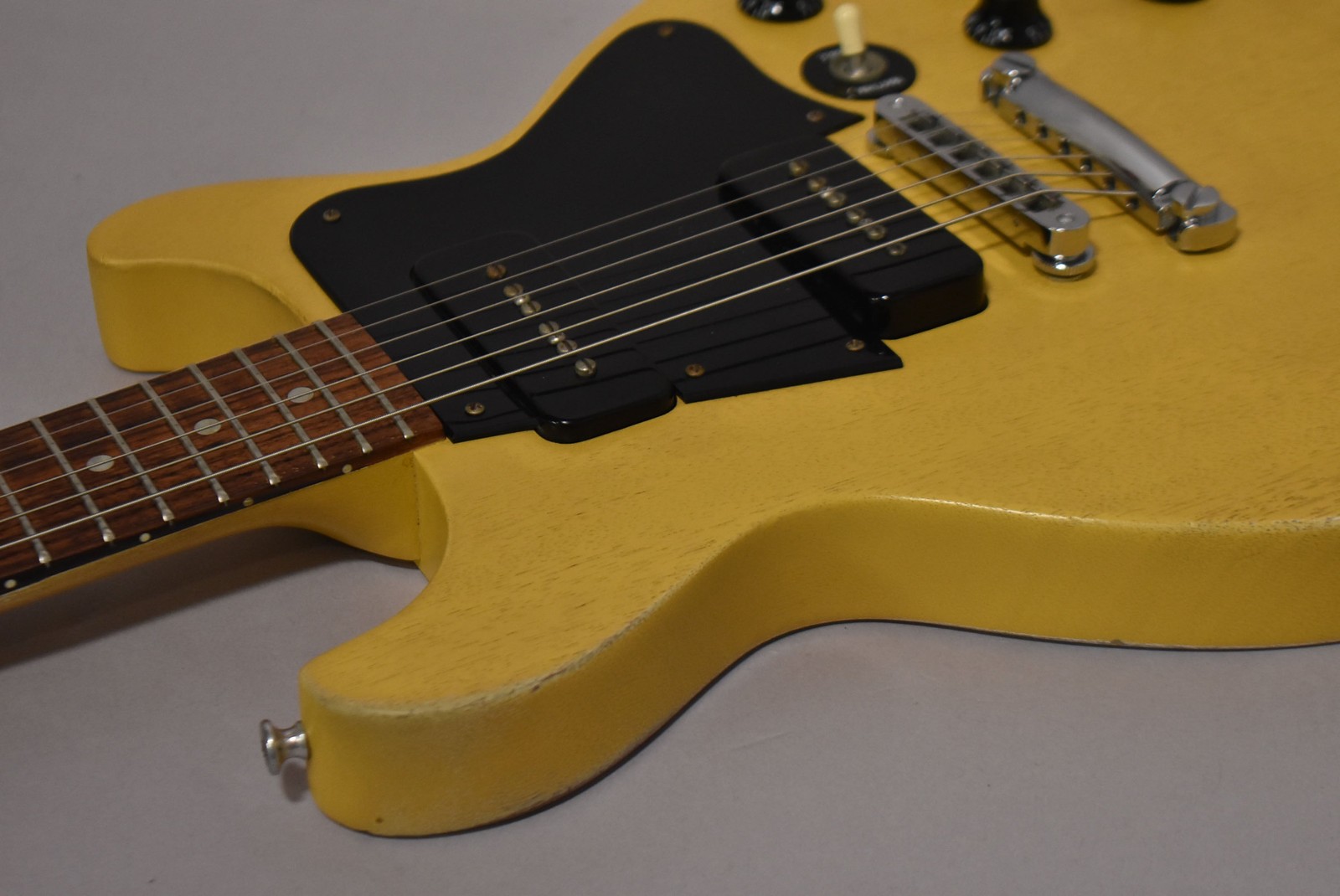 2007 Gibson USA Les Paul Special DC Faded TV Yellow w/HSC