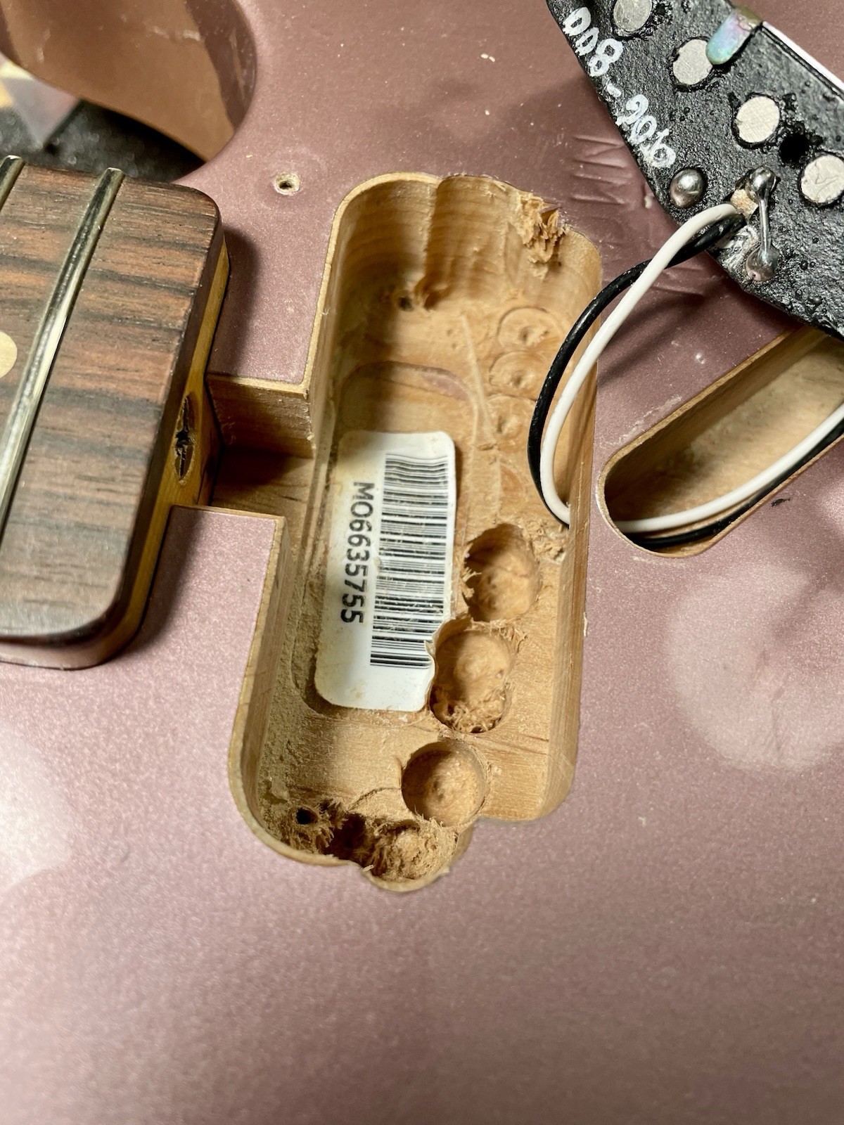 Fender Limited Vintera II Road Worn ’60s Telecaster – Burgundy Mist – Modified