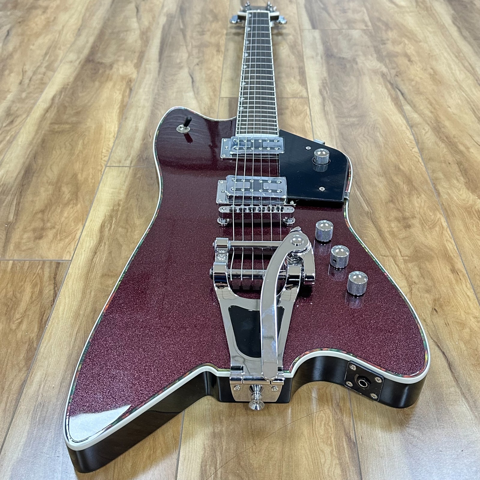 Ship US Limited Edition G6199 Billy-Bo Jupiter Thunderbird – Firebird Red Finish